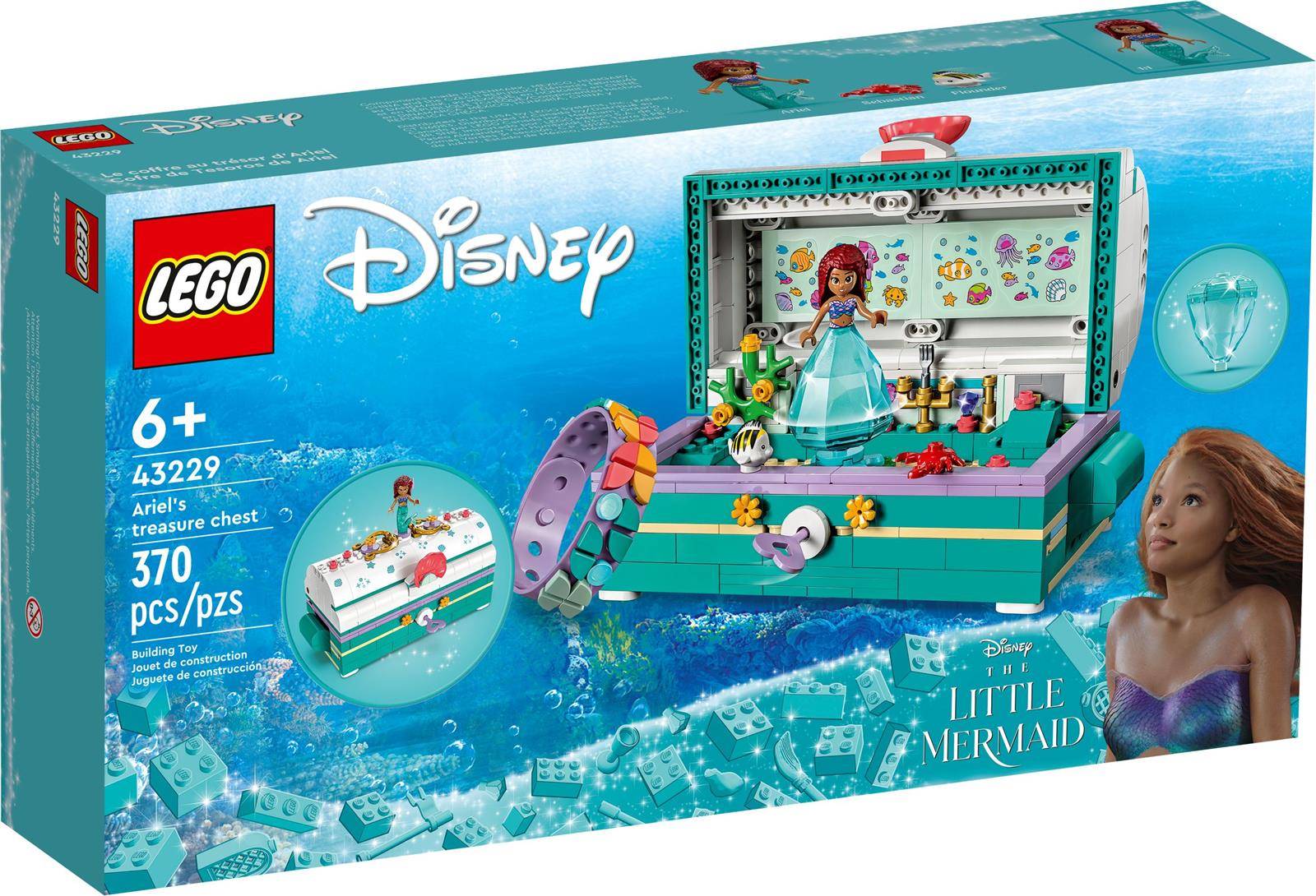 LEGO® Disney™ 43229 Arielles Schatztruhe