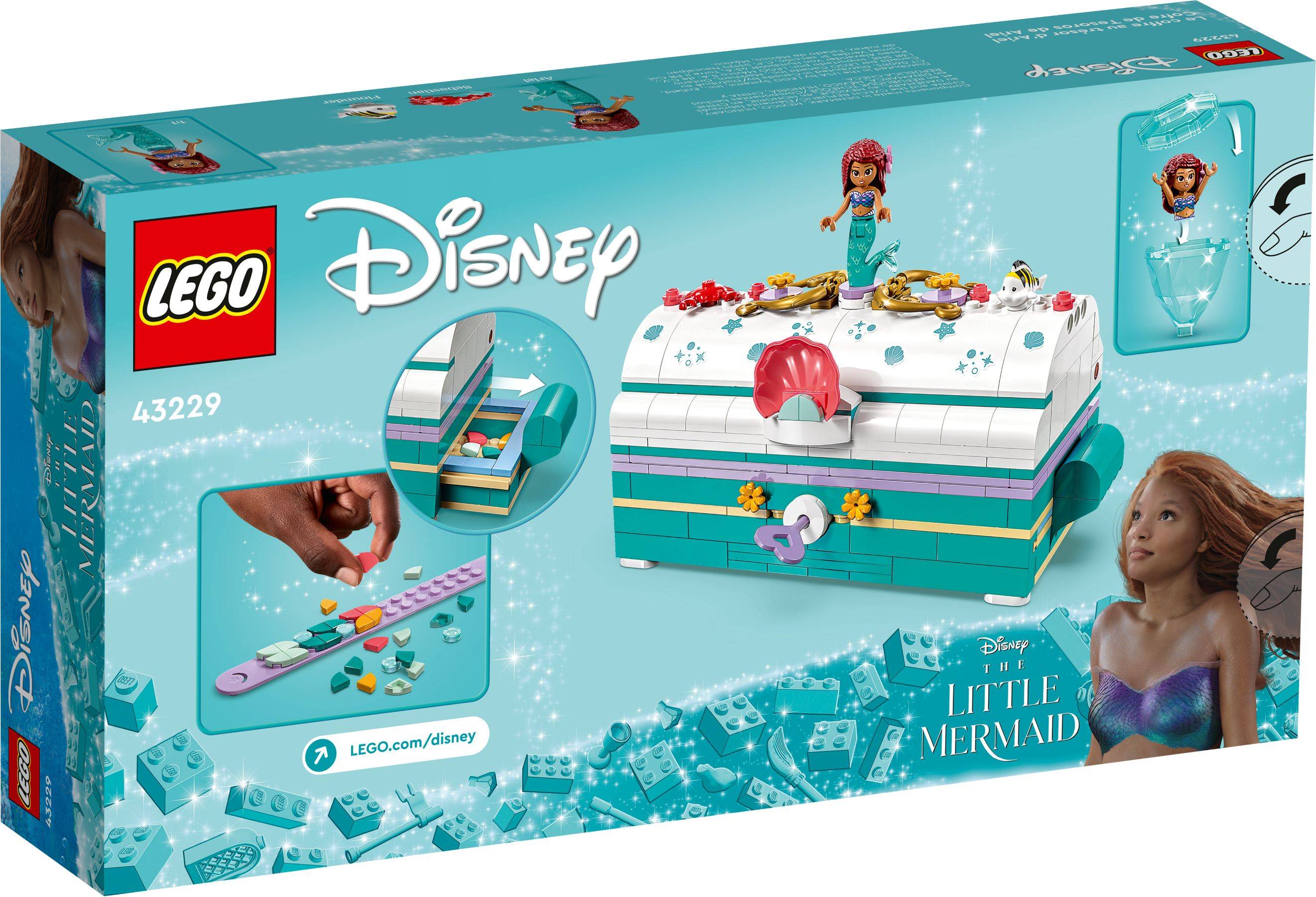 LEGO® Disney™ 43229 Arielles Schatztruhe