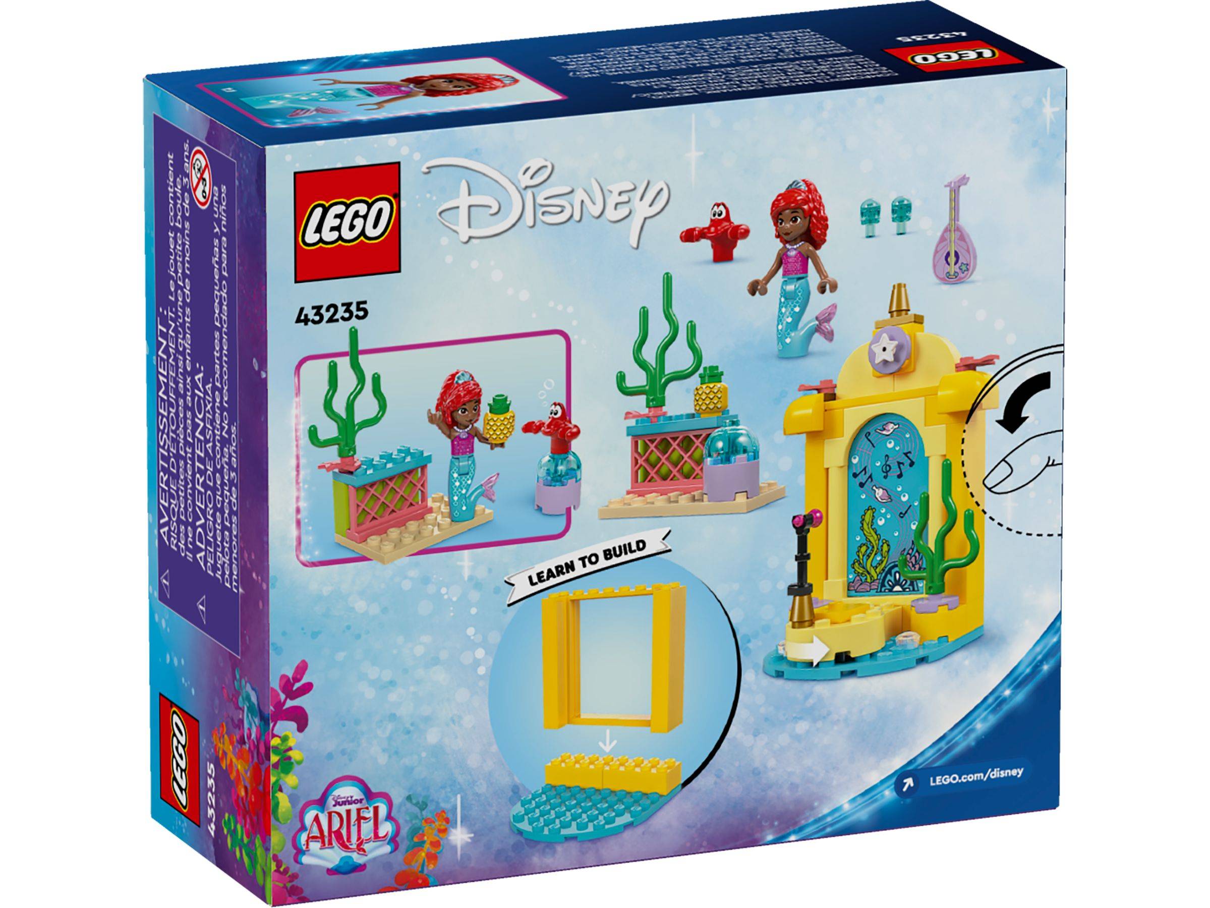 LEGO® Disney™ 43235 Arielles Musikbühne
