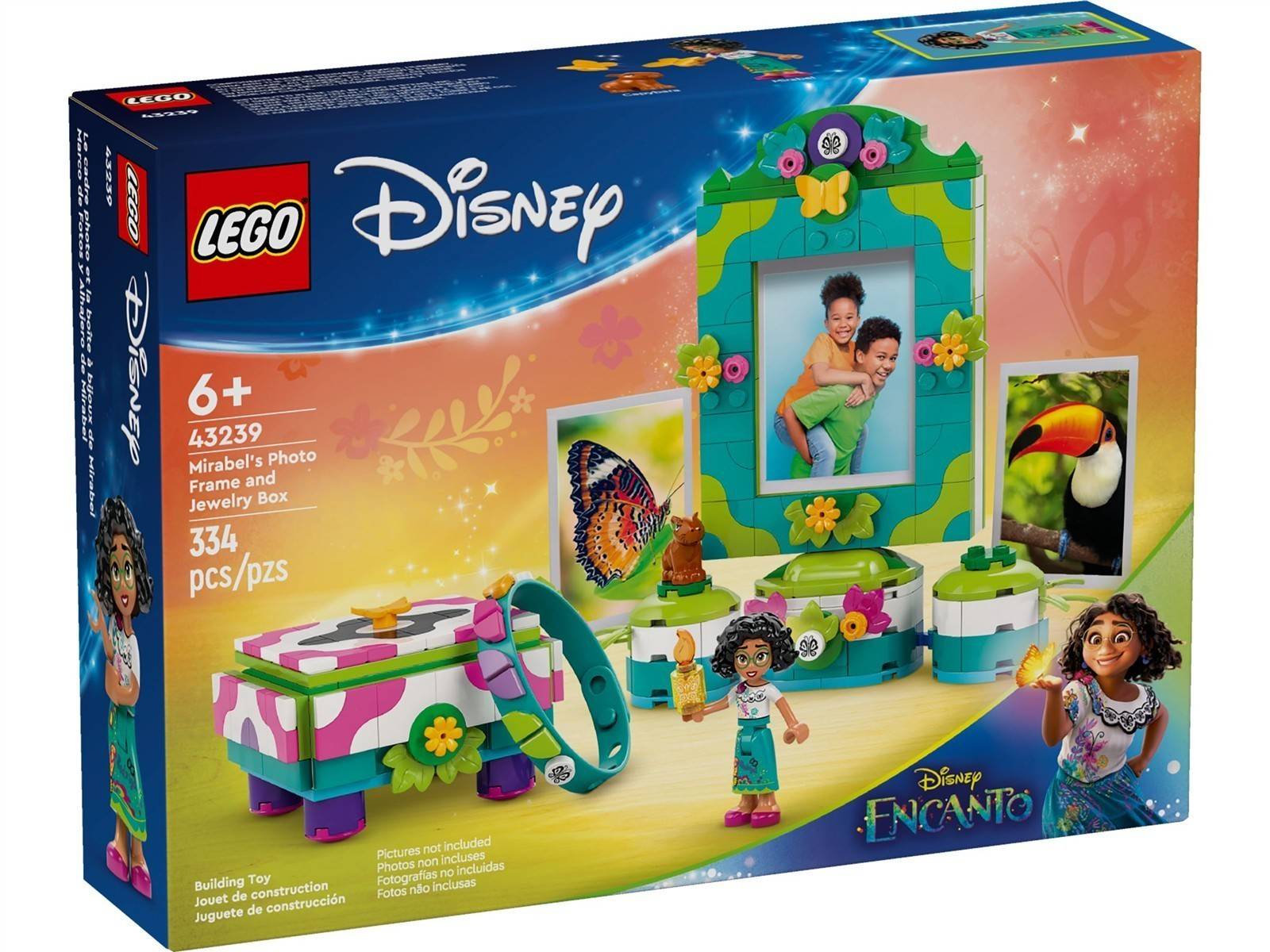 LEGO® Disney™ 43239 Mirabels Fotorahmen und Schmuckkassette
