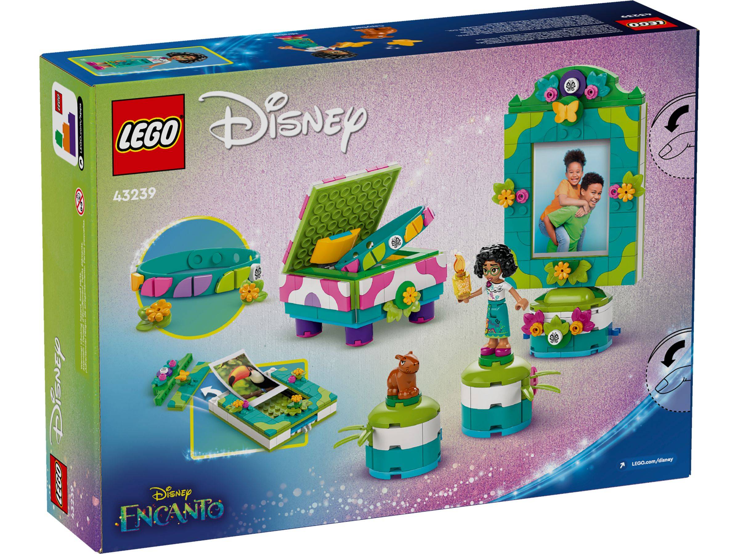 LEGO® Disney™ 43239 Mirabels Fotorahmen und Schmuckkassette