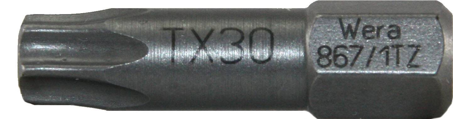 TORX Original WERA Torsion Bits TX T 25