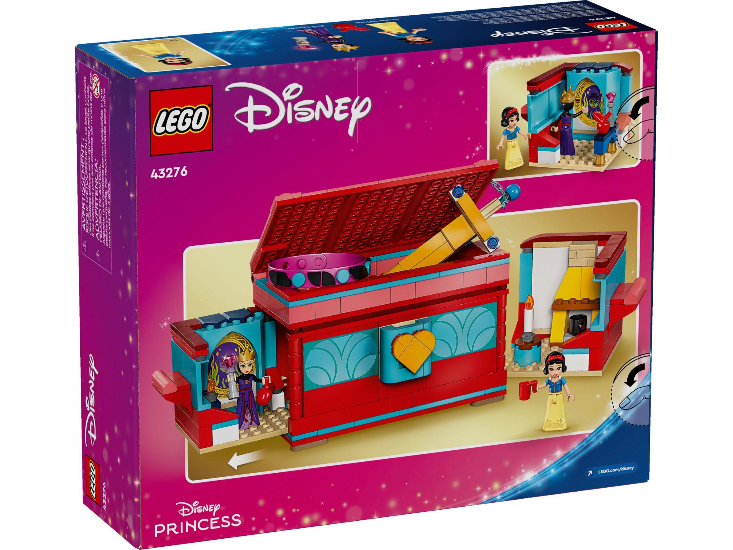LEGO® Disney™ 43276 Schneewittchens Schmuckkassette
