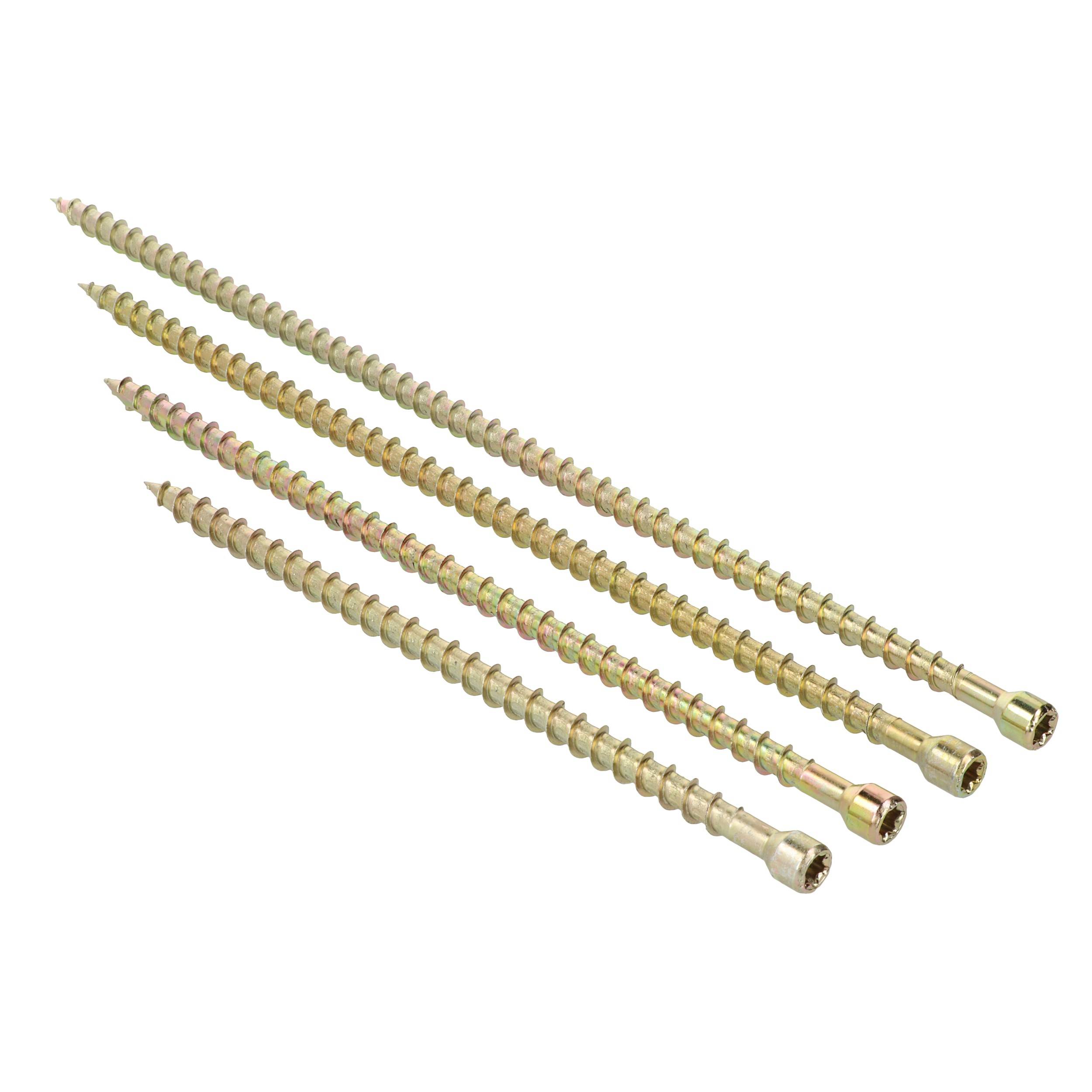 REISSER Konstruktionsschrauben Vollgewinde verz. TORX 8x220 10 Stk.