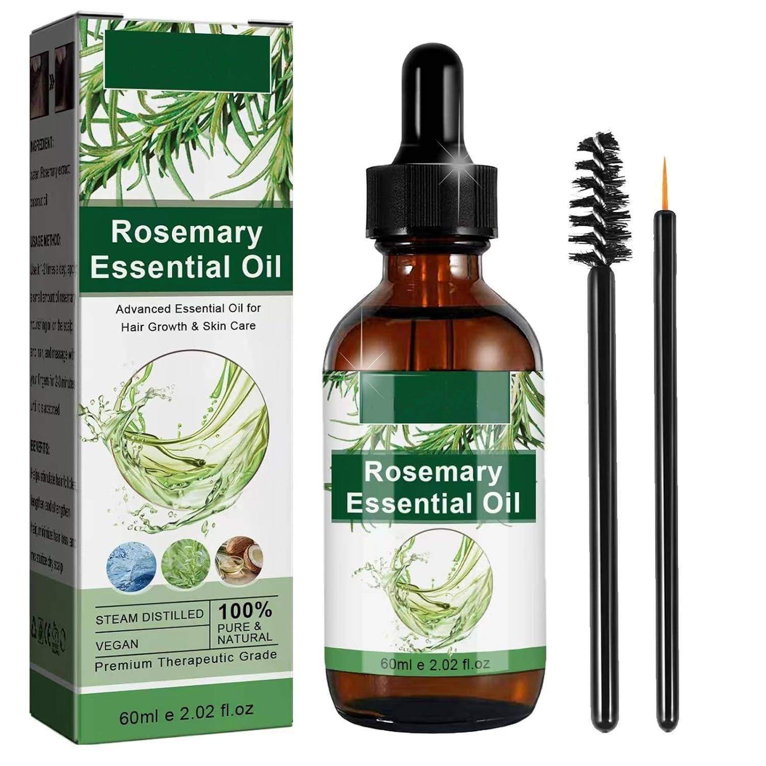 Rosmarinöl Haare 60ML Öl Hautpflege Haarwachstum Kopfhautpflege
