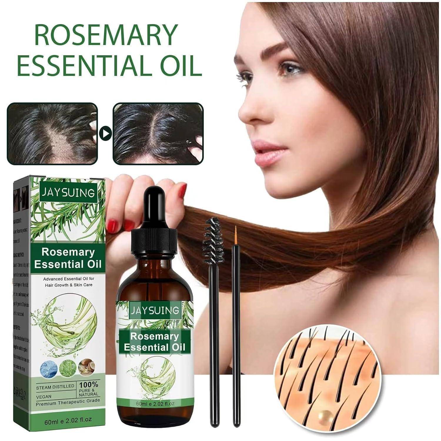 Rosmarinöl Haare 60ML Öl Hautpflege Haarwachstum Kopfhautpflege