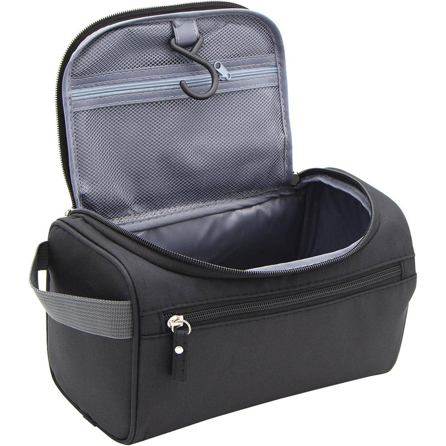 Kulturbeutel Reise Kulturtasche Aufhängen Waschtasche Schwarz 25x15x15