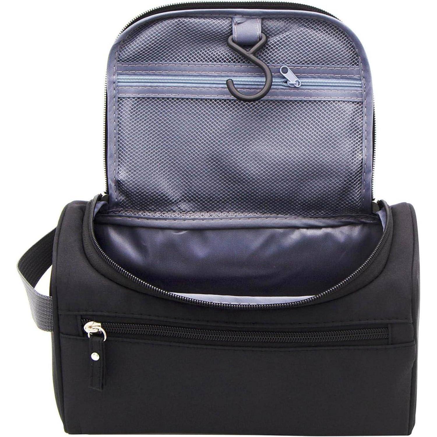 Kulturbeutel Reise Kulturtasche Aufhängen Waschtasche Schwarz 25x15x15