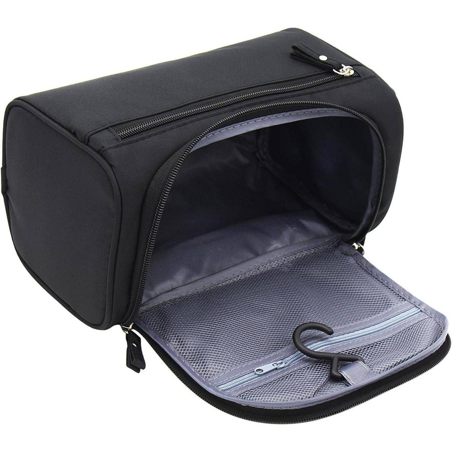 Kulturbeutel Reise Kulturtasche Aufhängen Waschtasche Schwarz 25x15x15