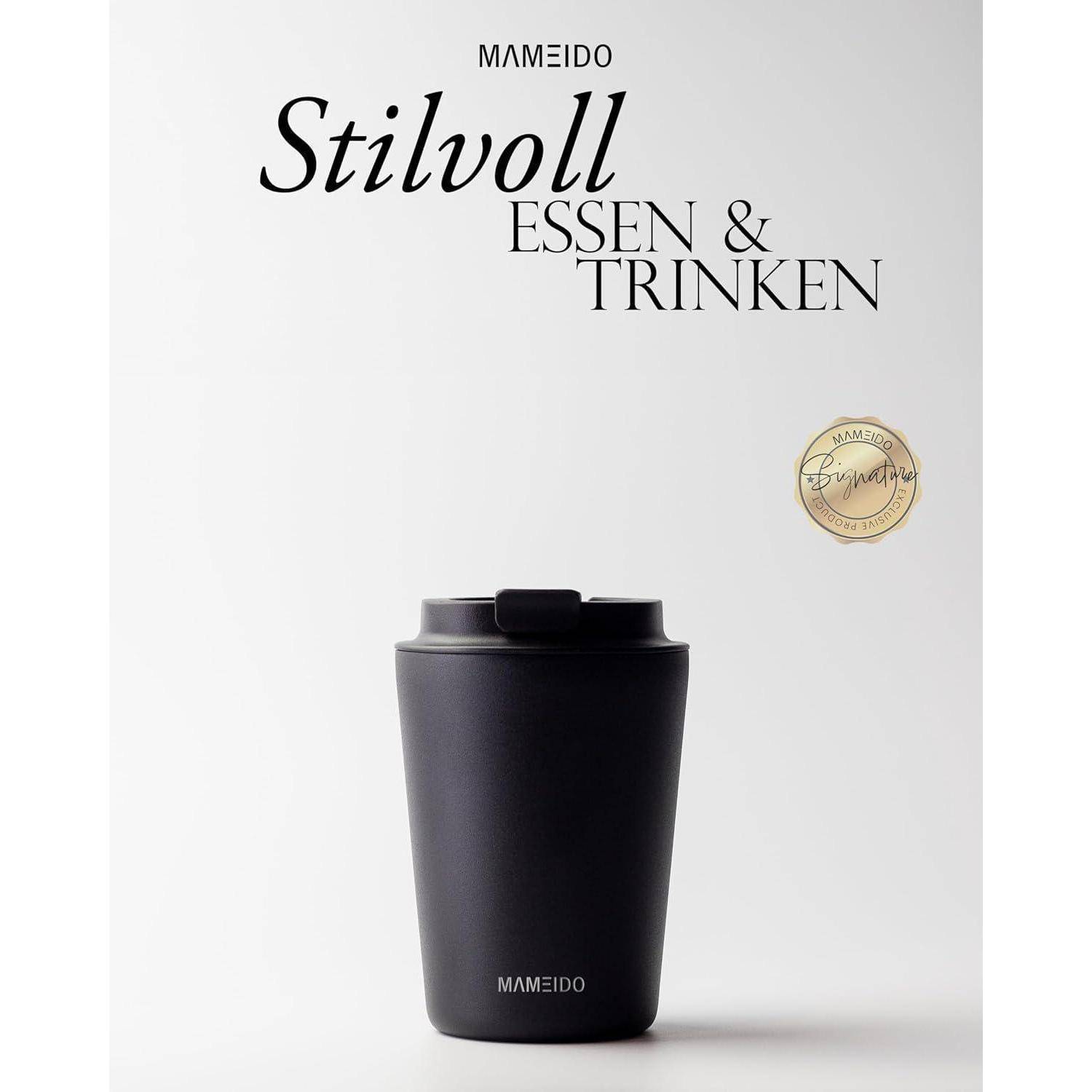 Thermobecher 350ml 470ml 700ml doppelwandig isoliert auslaufsicher