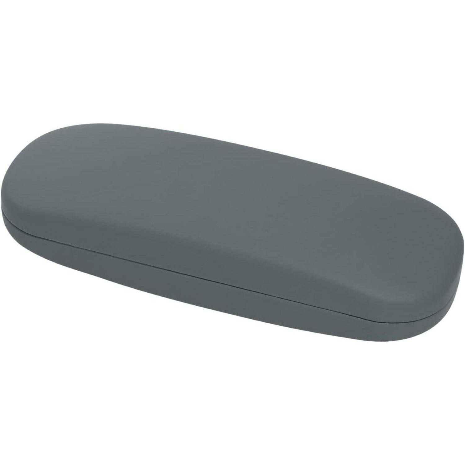 Brillenetui Hardcase Kratzfest Sonnenbrille Damen Herren Grau