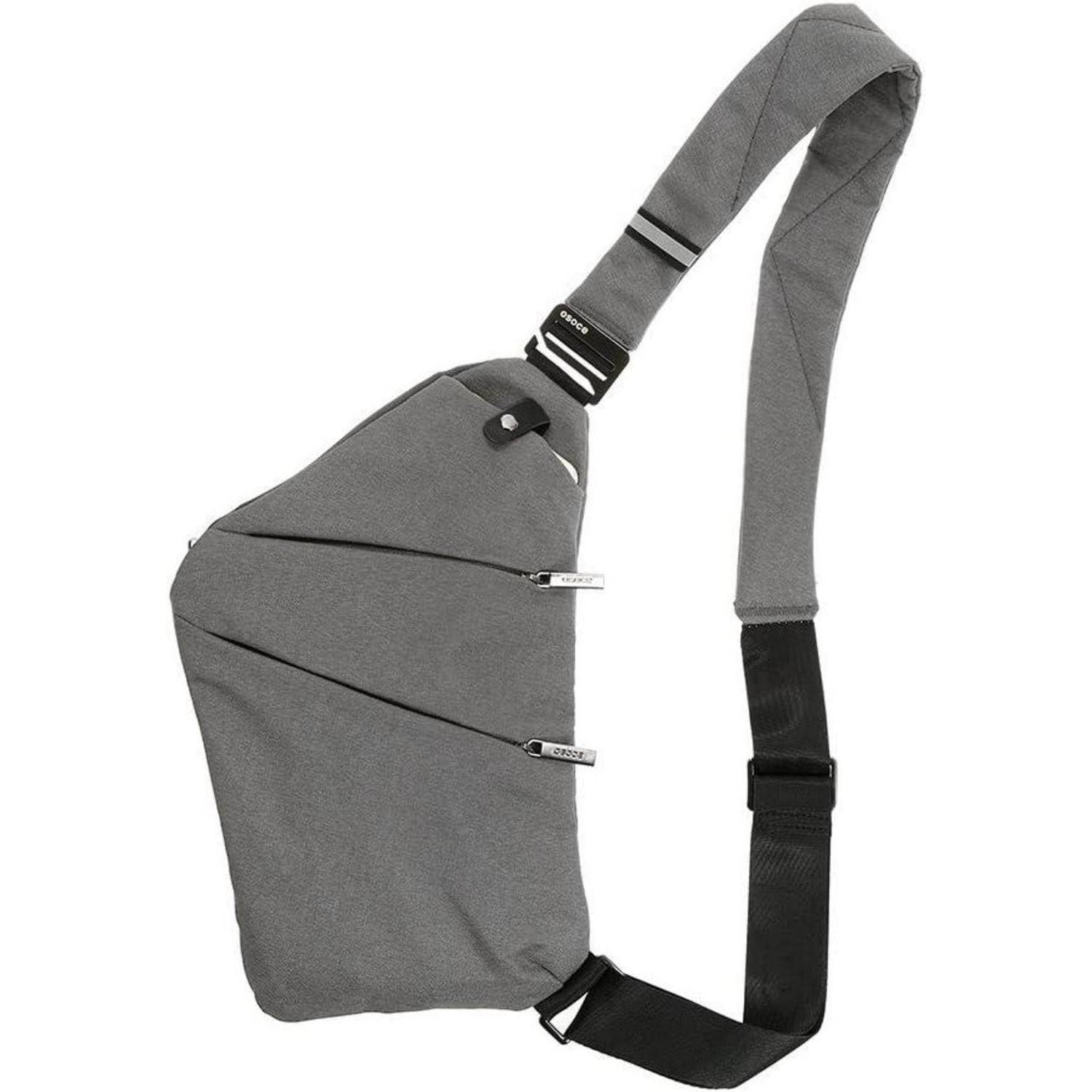 Anti-Diebstahl Schultertasche Brusttasche Crossbody Sling