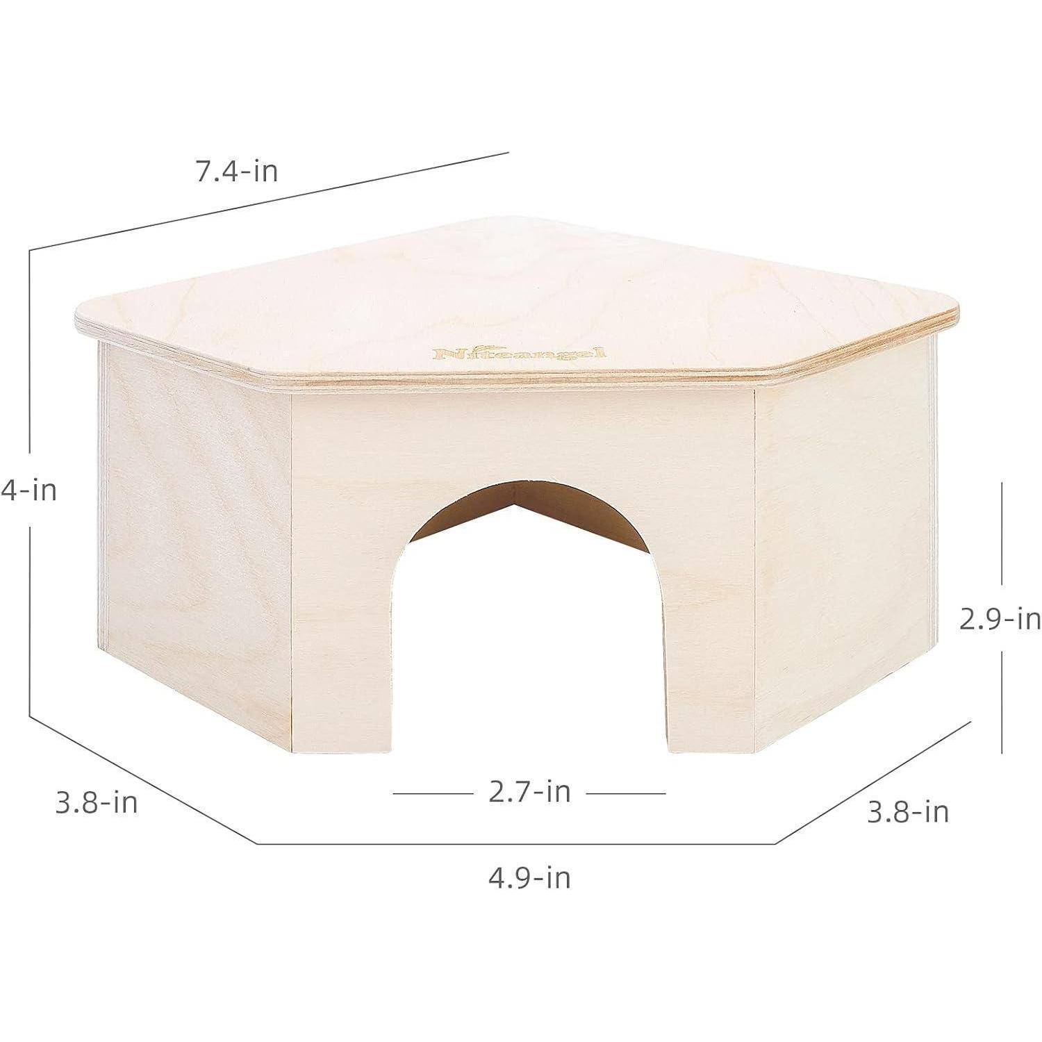 Hamsterversteck für kleine Haustiere, Waldhaus, Dekoration