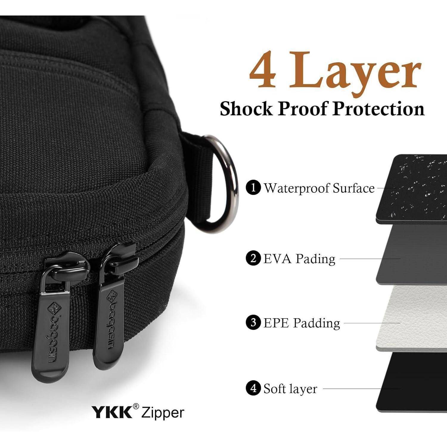 Laptop Laptoptasche Aktentasche 16 Zoll Erweiterbar Wasserdicht