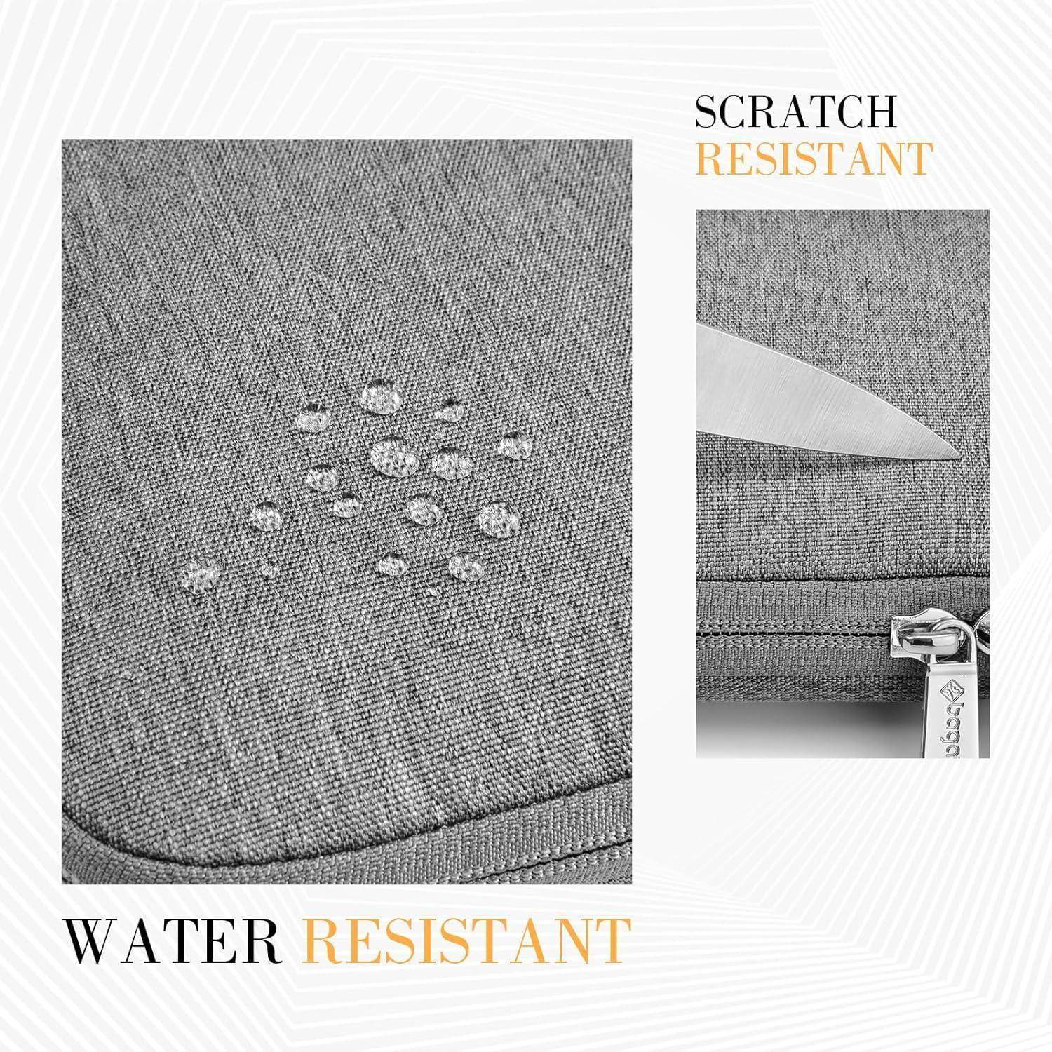 Laptop Hülle Tasche 15,6 16 Zoll Laptophülle Schutzhülle Sleeve Grau