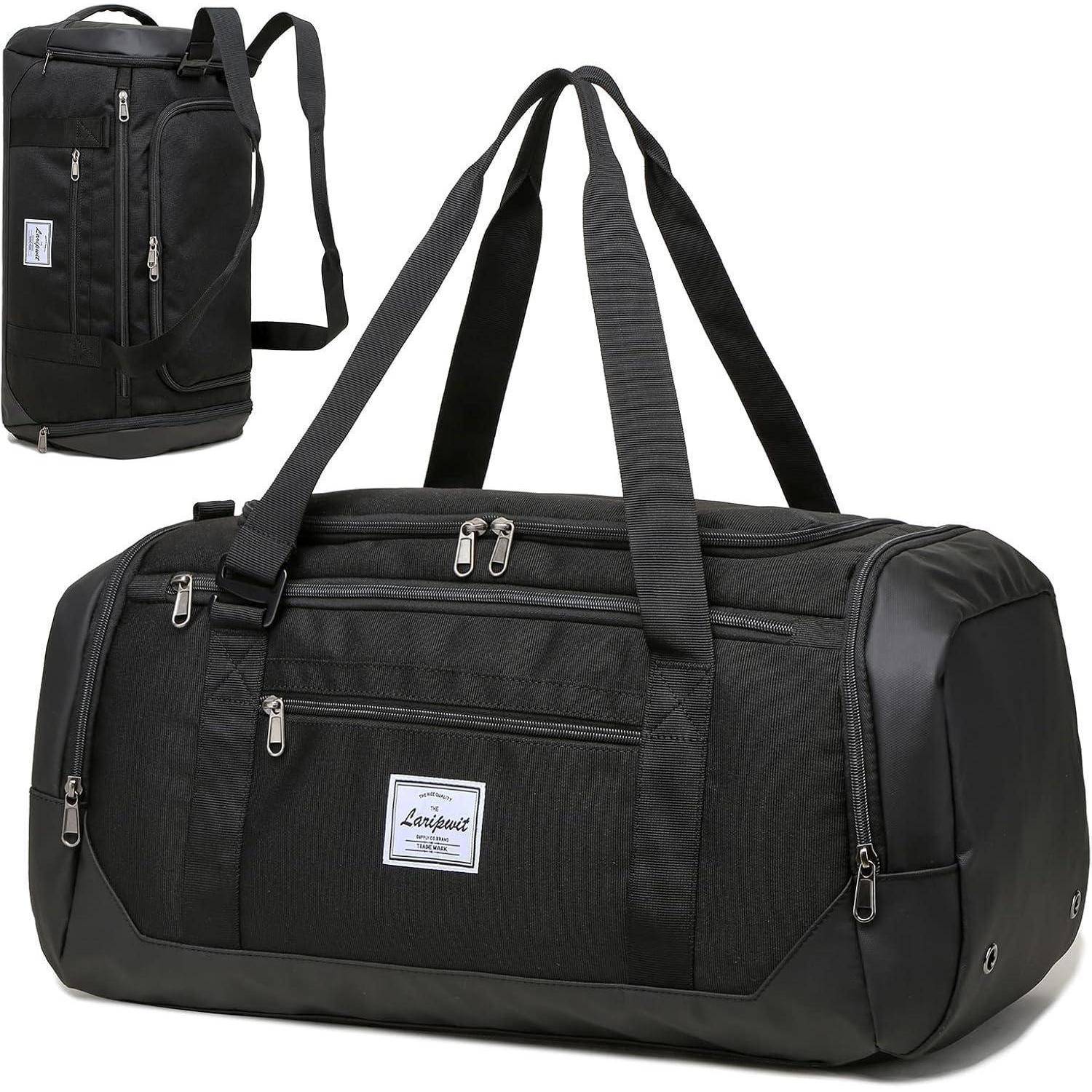 Reisetasche Herren 40L Sporttasche Schuhfach Nassfach Weekender