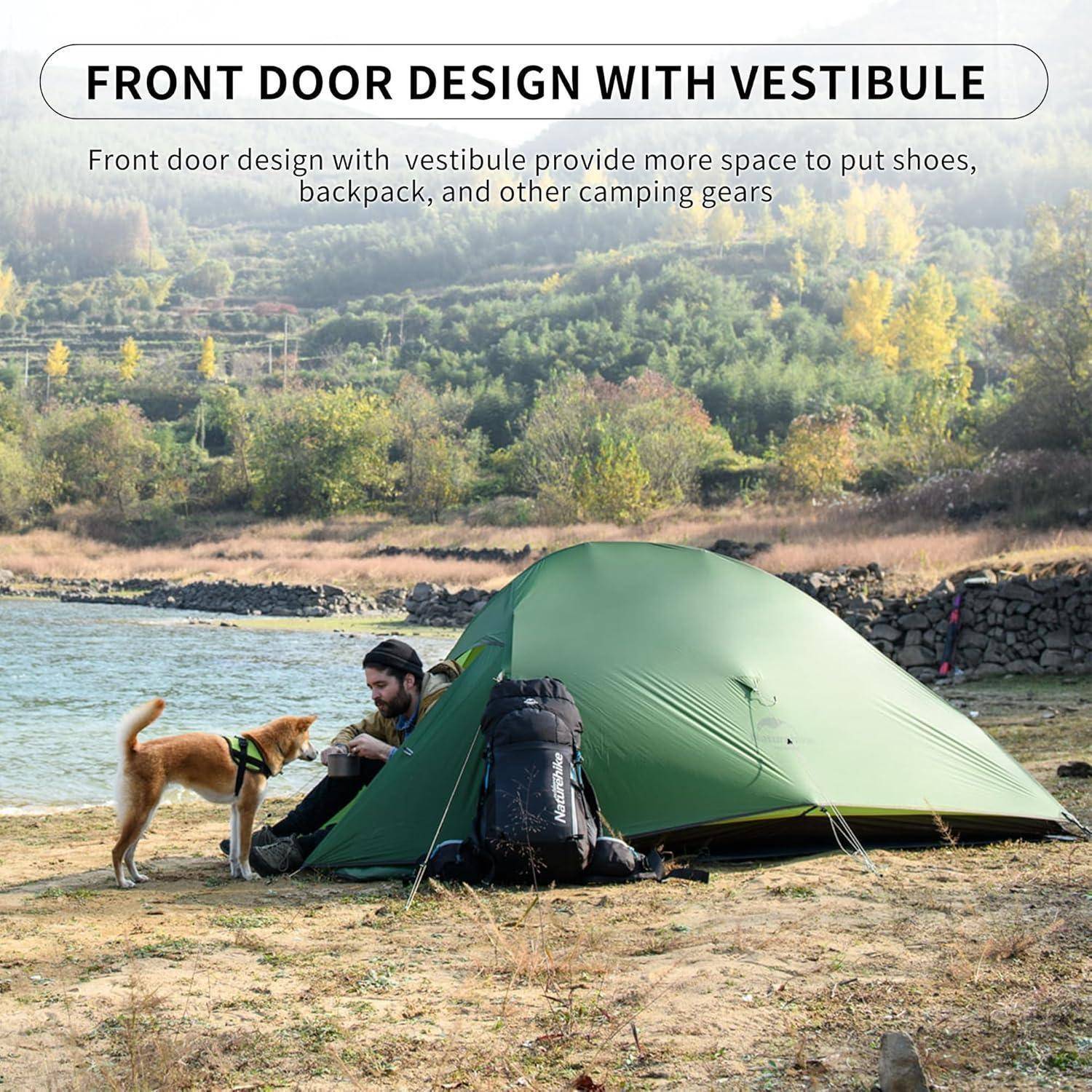 Cloud up 2 Campingzelt ultraleicht 2 Personen 4 Saison wasserdicht