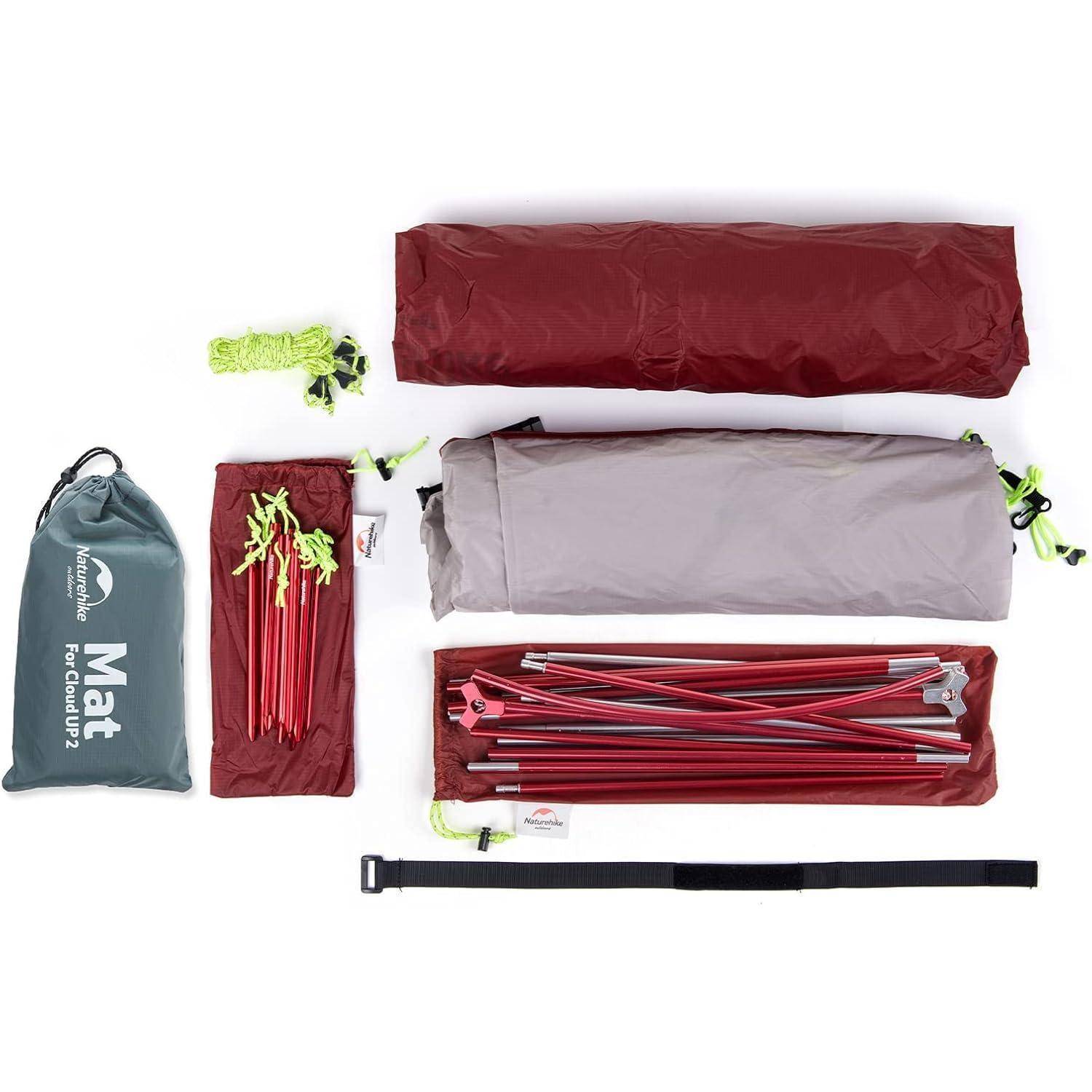 Ultraleichtes Campingzelt 2 Personen Wasserdicht 3-4 Saison Rucksack