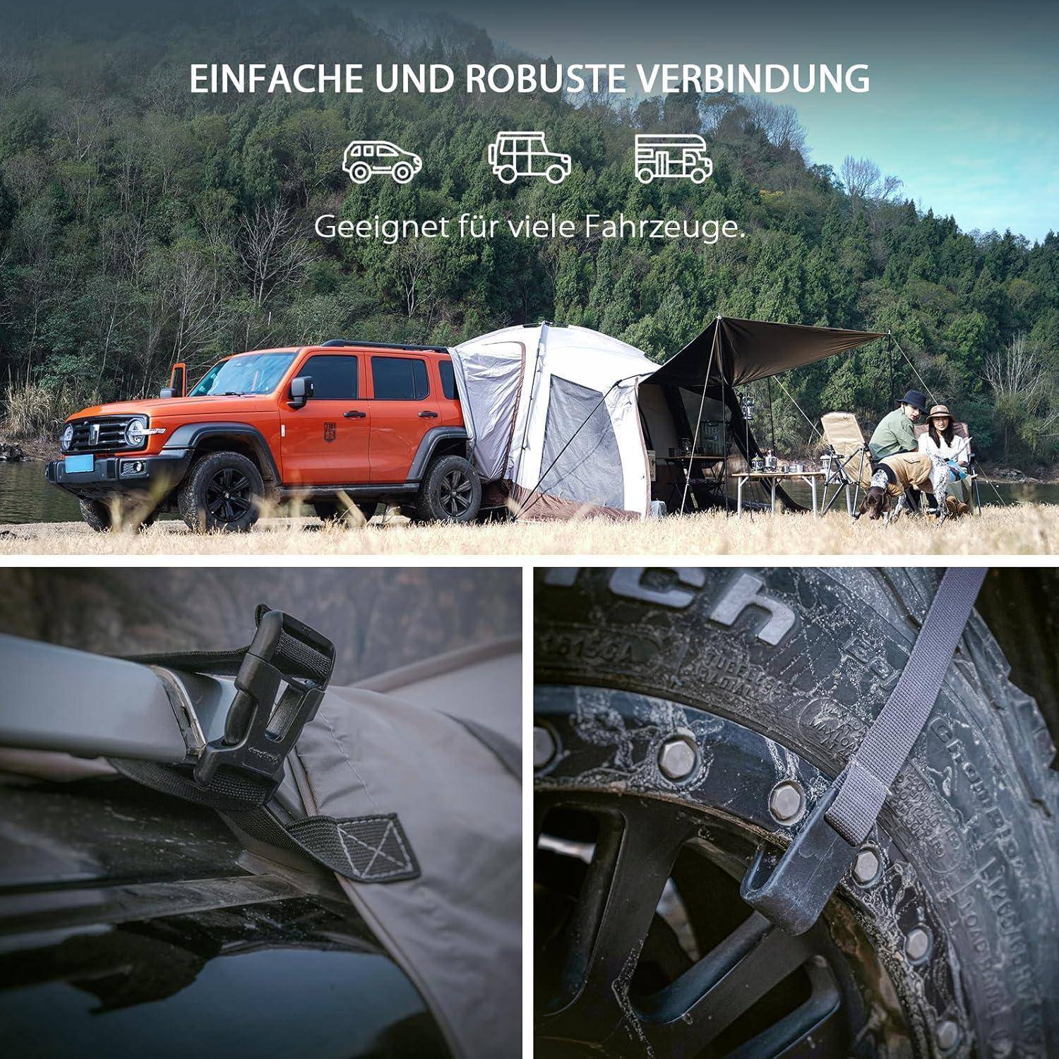 Glampingzelt Glockenzelt 6 12 Personen Boundless X5 B Heckzelt