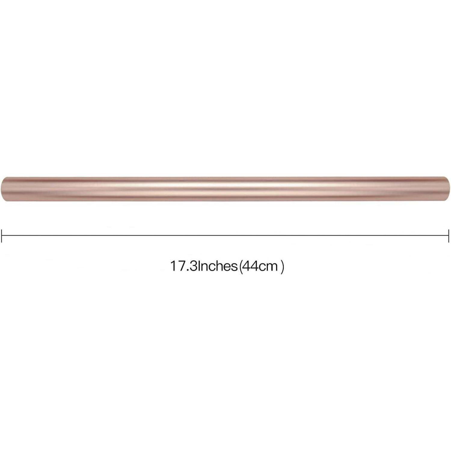Rose Gold Metallic Geschenkpapier Mini Rolle 44cm x 10m für Hochzeit