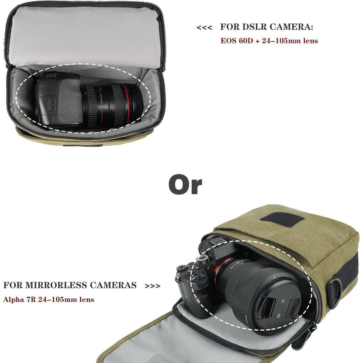 Kameratasche SLR spiegellos Umhängetasche Fotografie wasserdichte