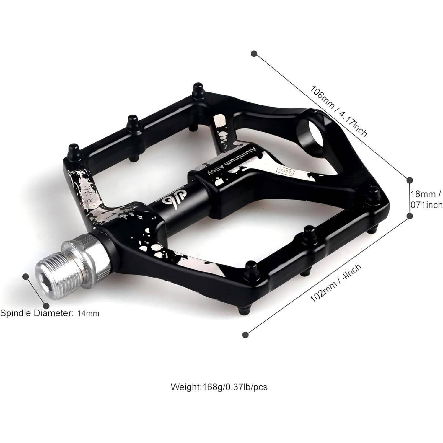 Fahrradpedale rutschfest 0,64 lb 3 Lager MTB BMX Road Bike