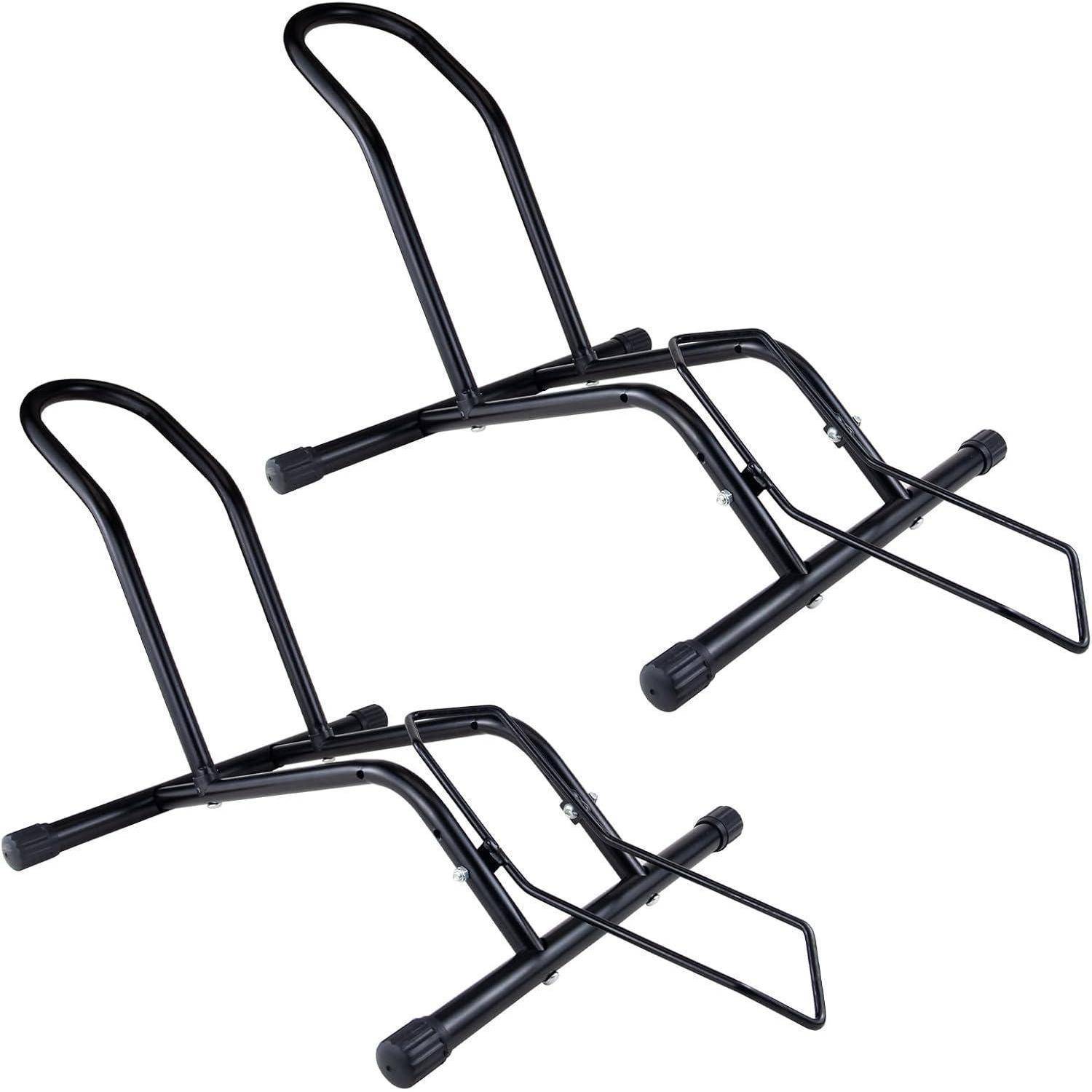 Fahrradständer Professional Bodenständer Halter Schwarz Mountainbike