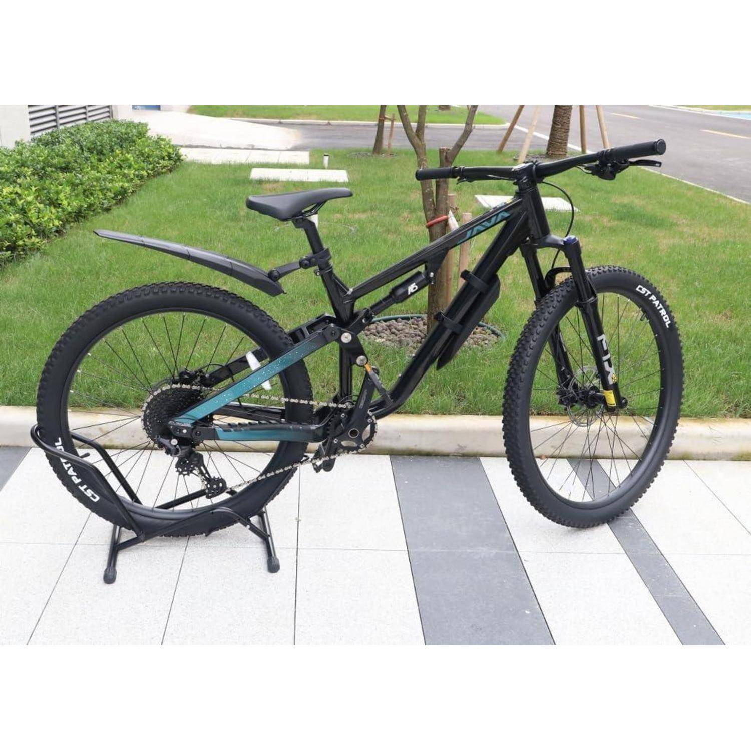 Fahrradständer Professional Bodenständer Halter Schwarz Mountainbike