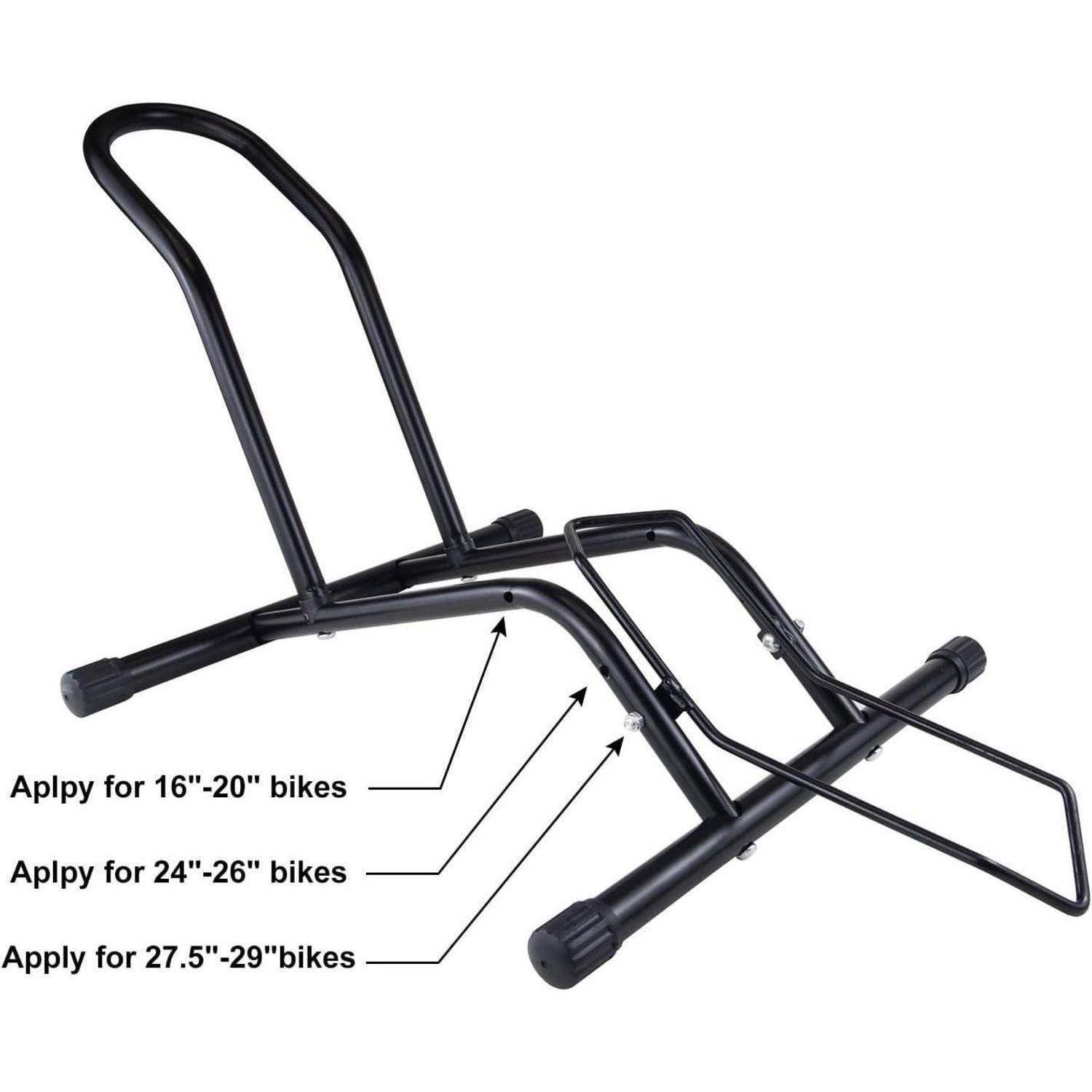 Fahrradständer Professional Bodenständer Halter Schwarz Mountainbike