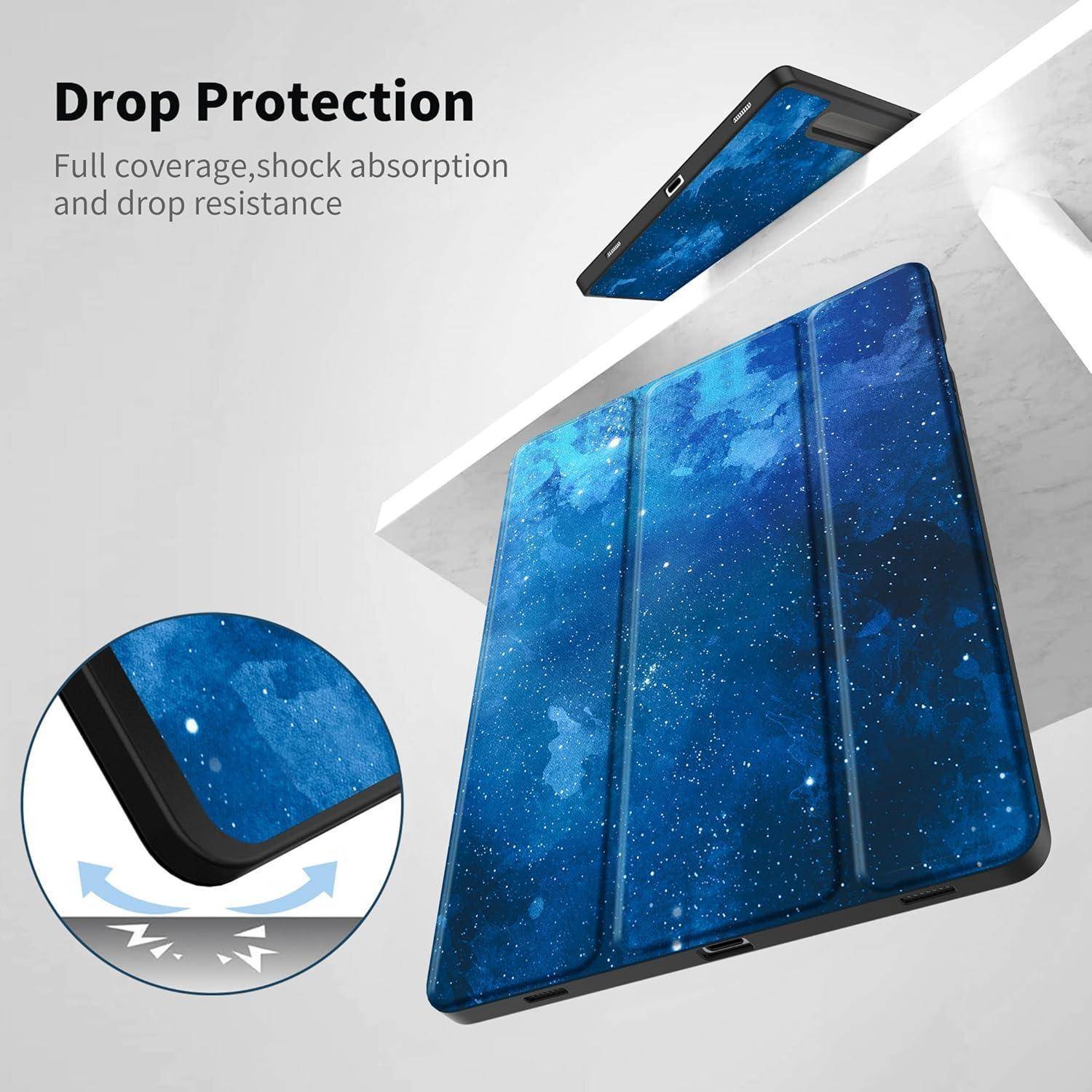 Hülle für Samsung Galaxy Tab S9 FE 10.9 11 Zoll - Slim PU Leder
