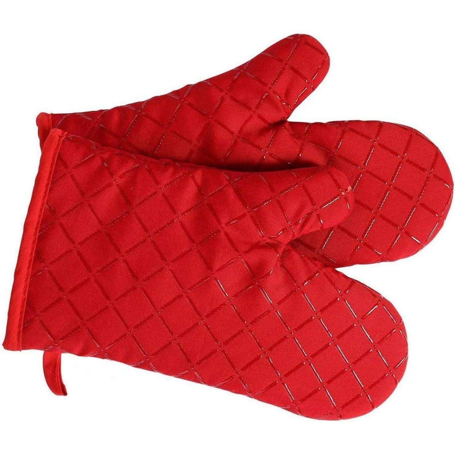 Premium Anti-Rutsch Ofenhandschuhe bis 240°C Silikon BBQ Grill