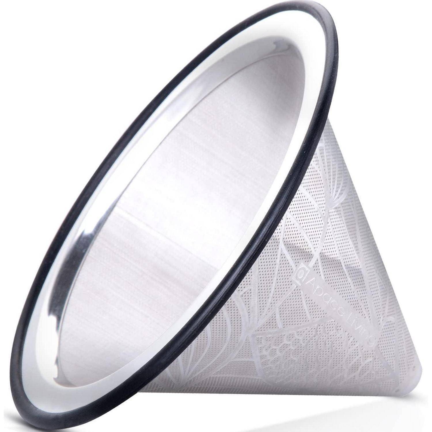 Kaffeefilter Edelstahl kompatibel Chemex Hario Bodum Pour Over