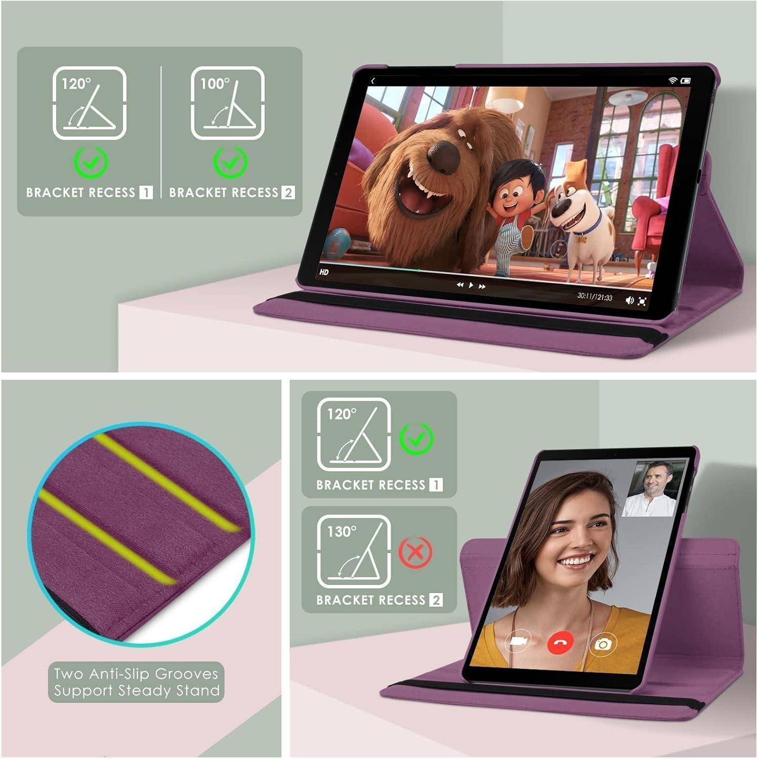 Hülle Samsung Galaxy Tab A 10.1 2019 Schutzhülle Ultra Dünn Leder Flip