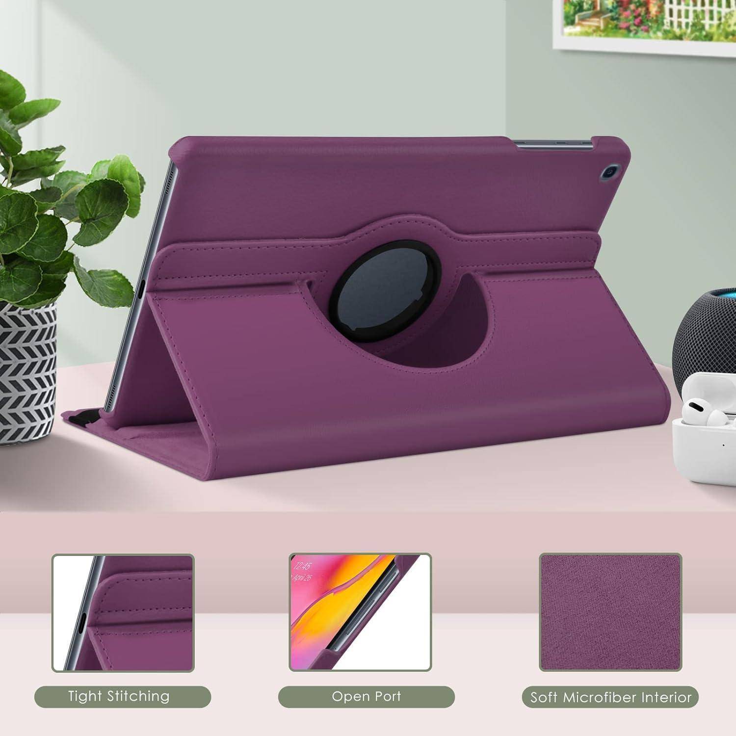 Hülle Samsung Galaxy Tab A 10.1 2019 Schutzhülle Ultra Dünn Leder Flip