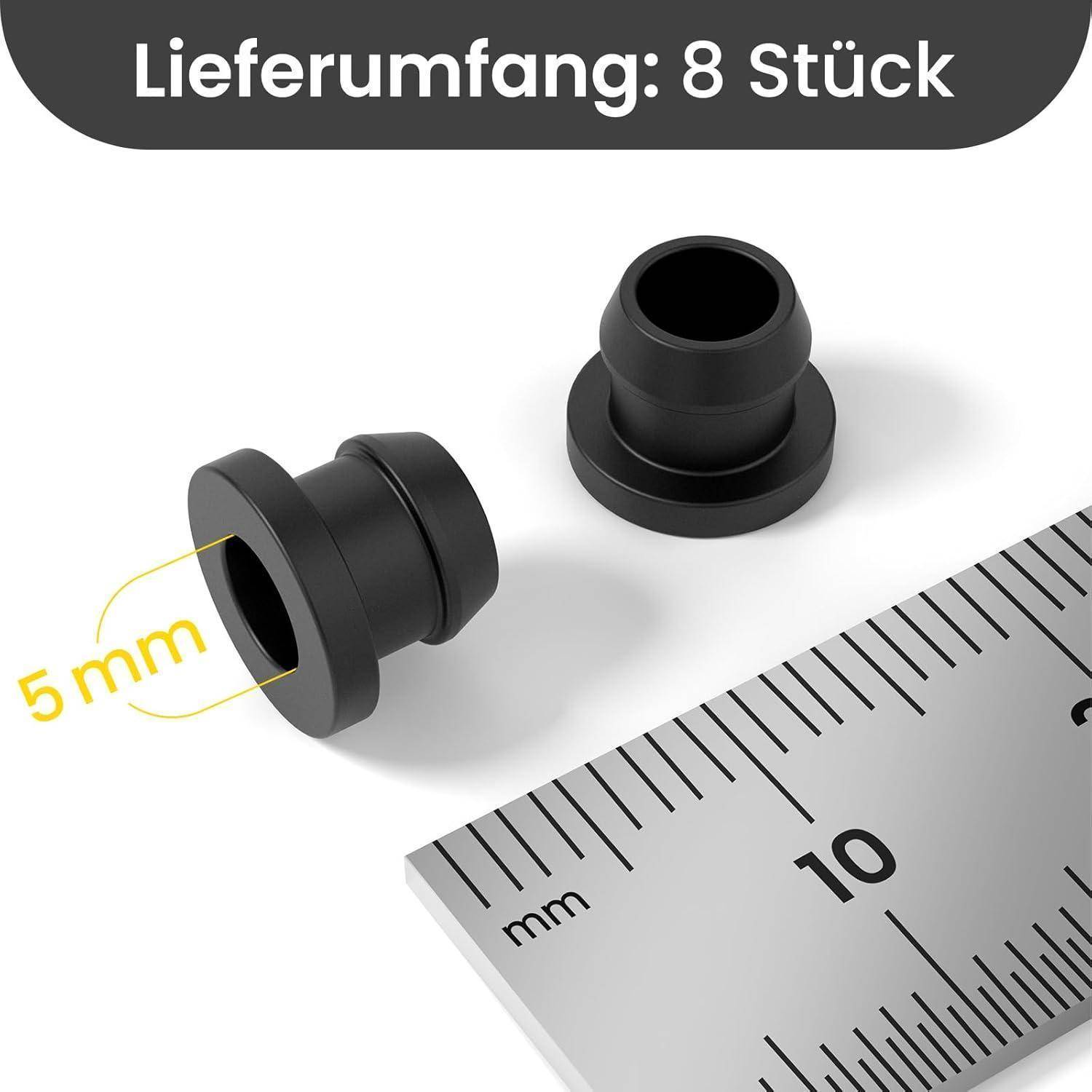 8er Set Silikon Topfträger Gummis 5mm Stäbe Dometic Smev Thetford
