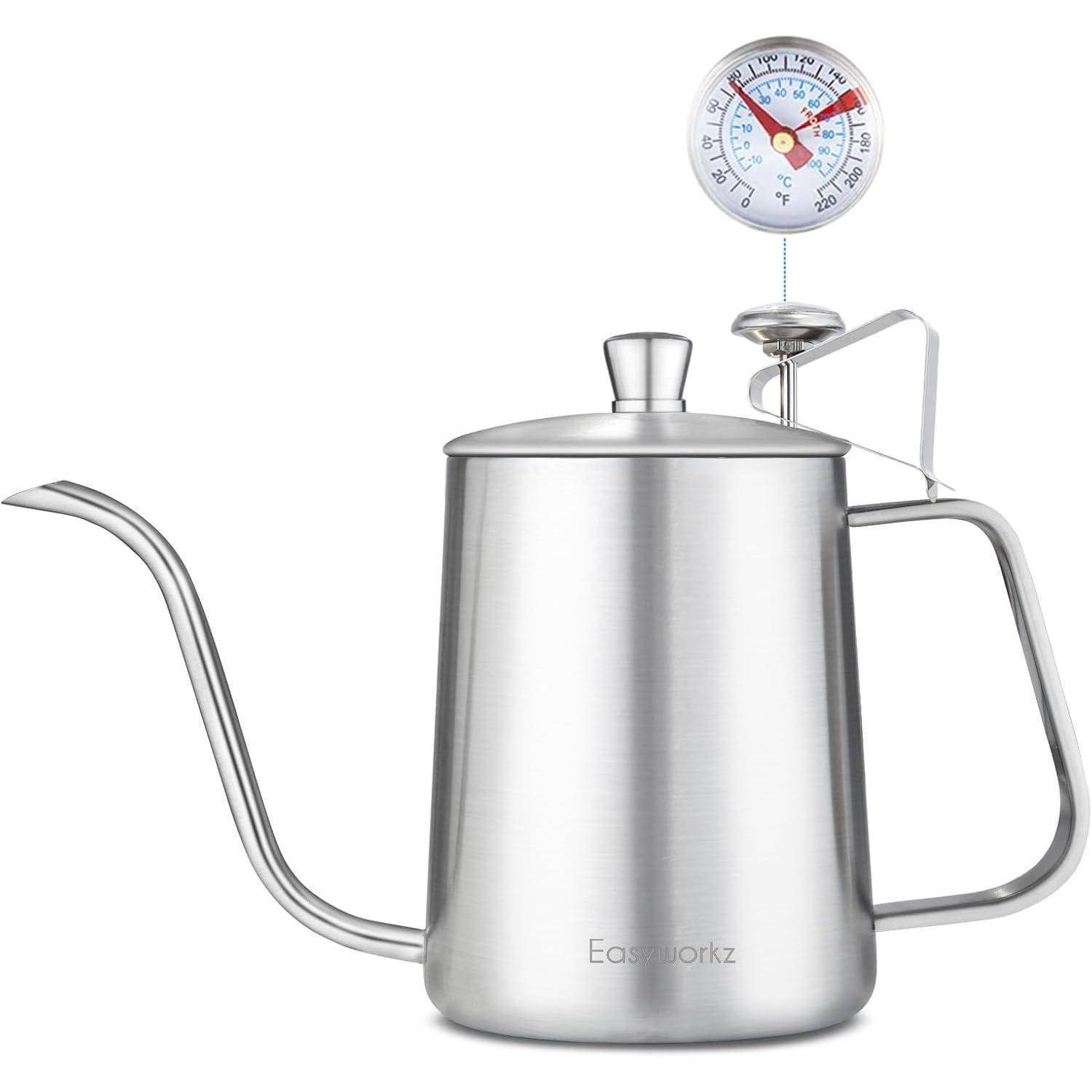 Gage Gooseneck Pour Over Kaffeekessel Edelstahl 304 600ml mit