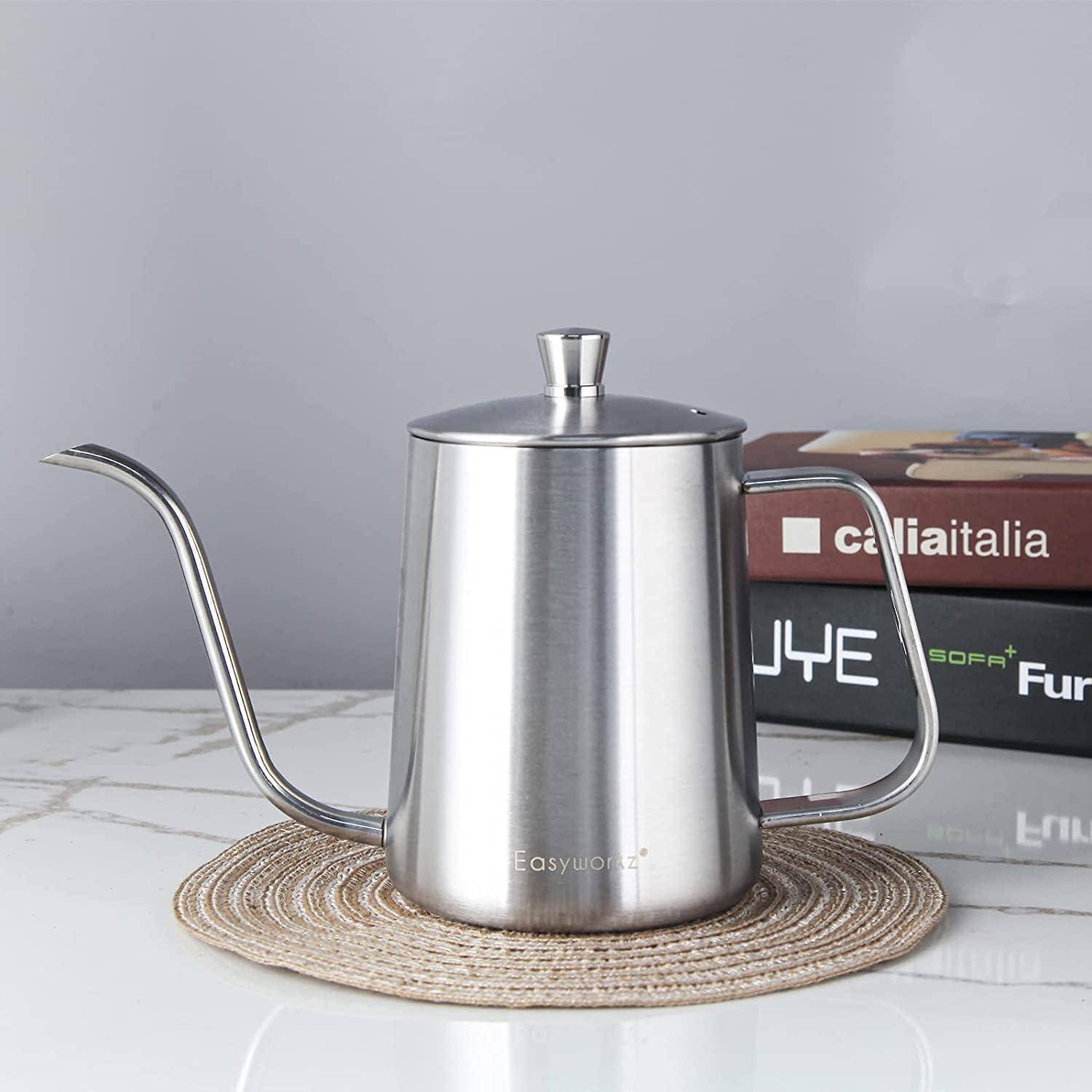 Gage Gooseneck Pour Over Kaffeekessel Edelstahl 304 600ml mit