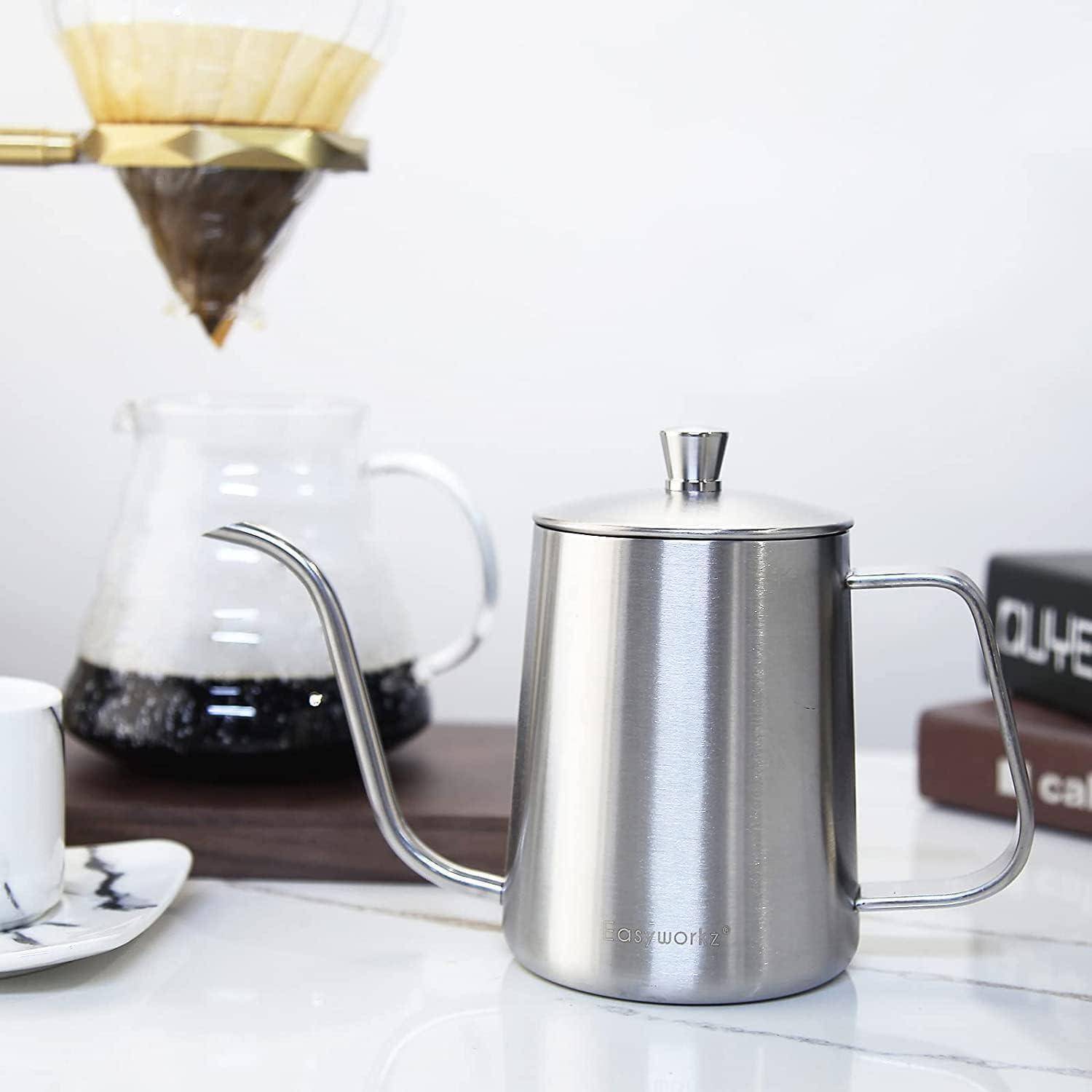 Gage Gooseneck Pour Over Kaffeekessel Edelstahl 304 600ml mit