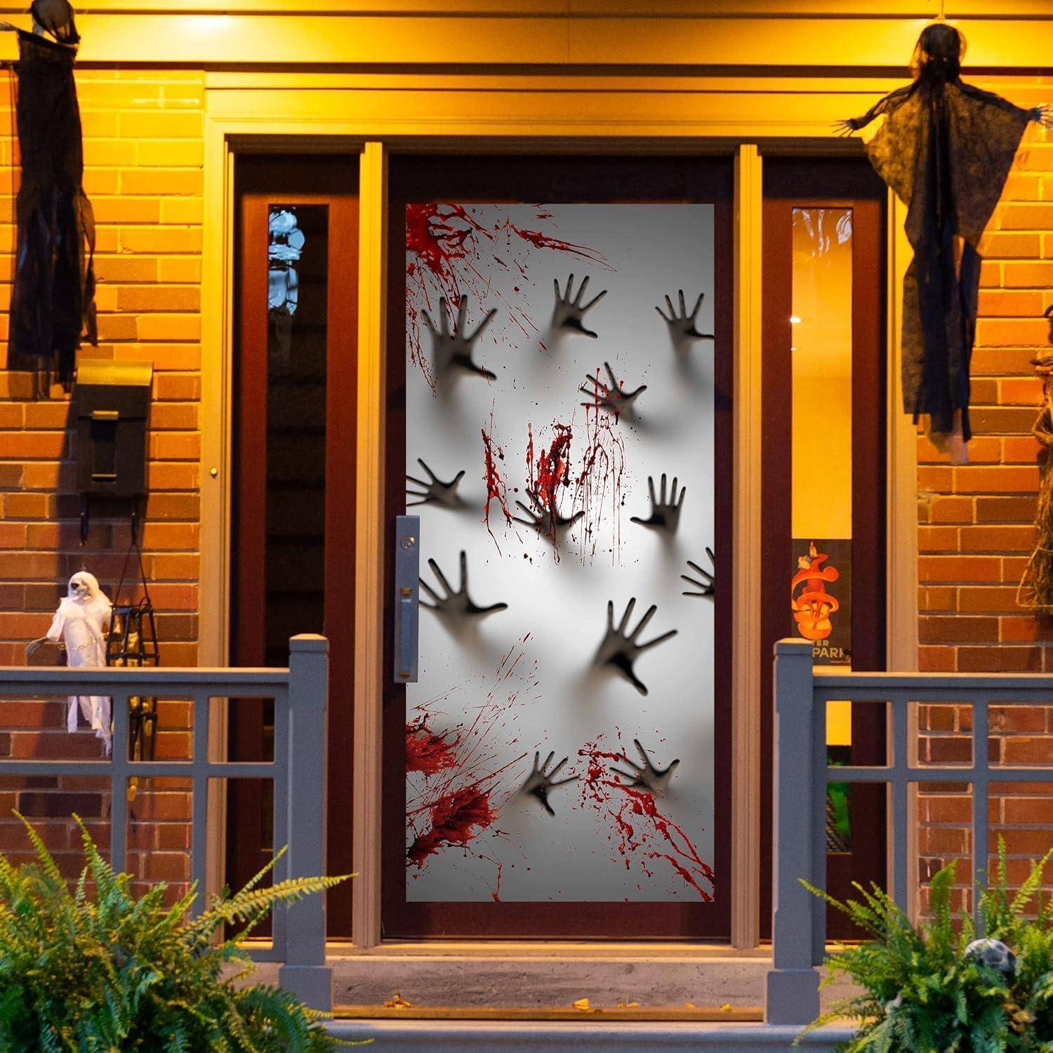 Halloween-Spukhaus-Dekoration Zombie-Hände 183x76cm