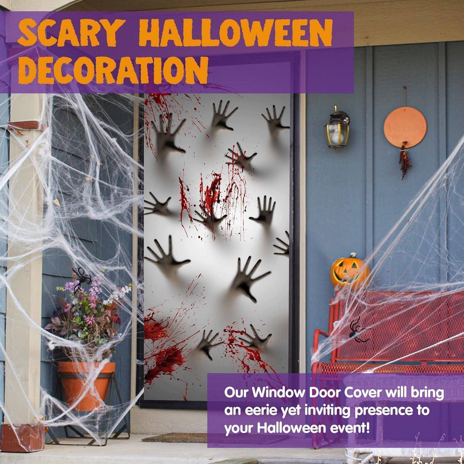 Halloween-Spukhaus-Dekoration Zombie-Hände 183x76cm