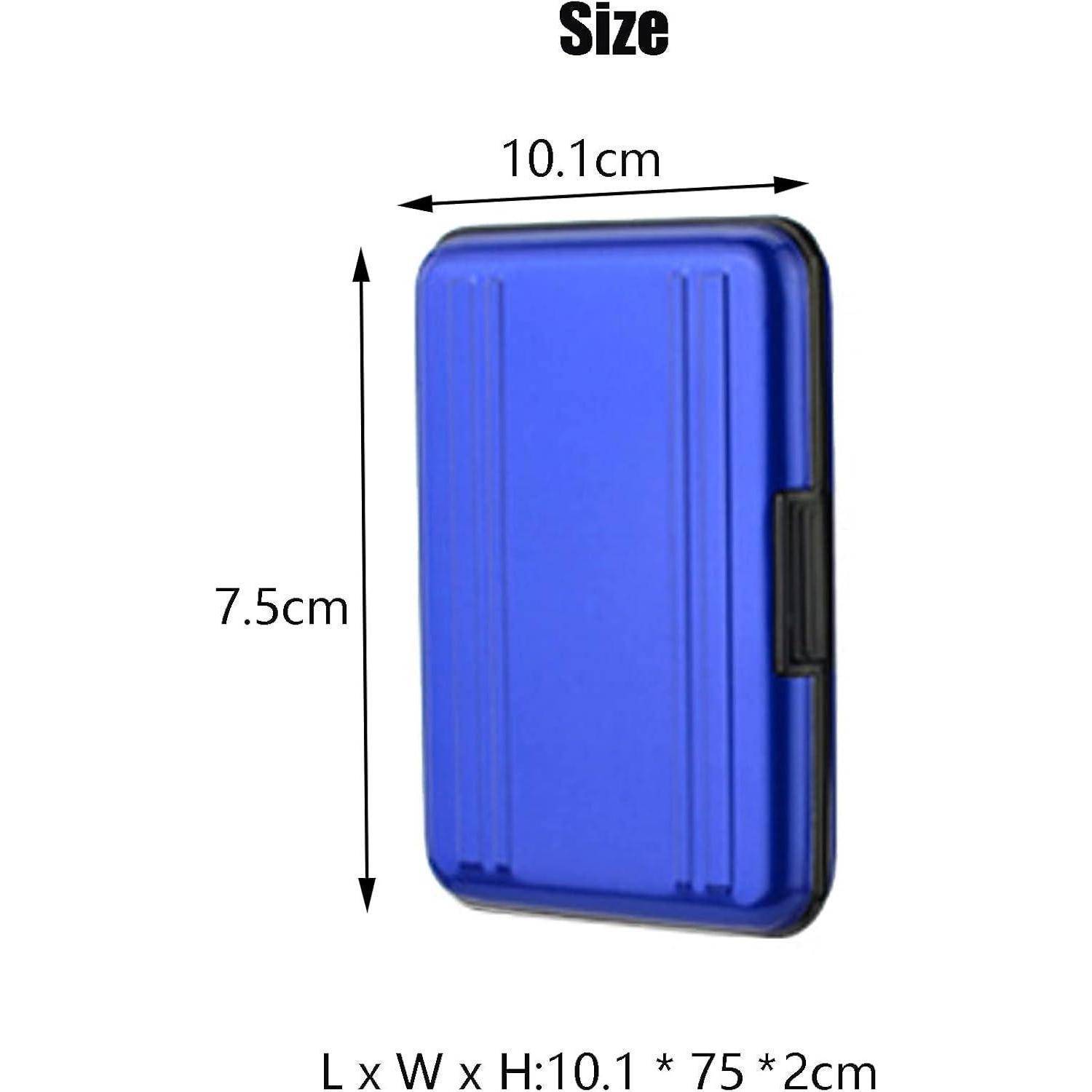 Speicherkarten Tasche Wasserdicht Schutzhülle für 8 SD und 8 TF Karten