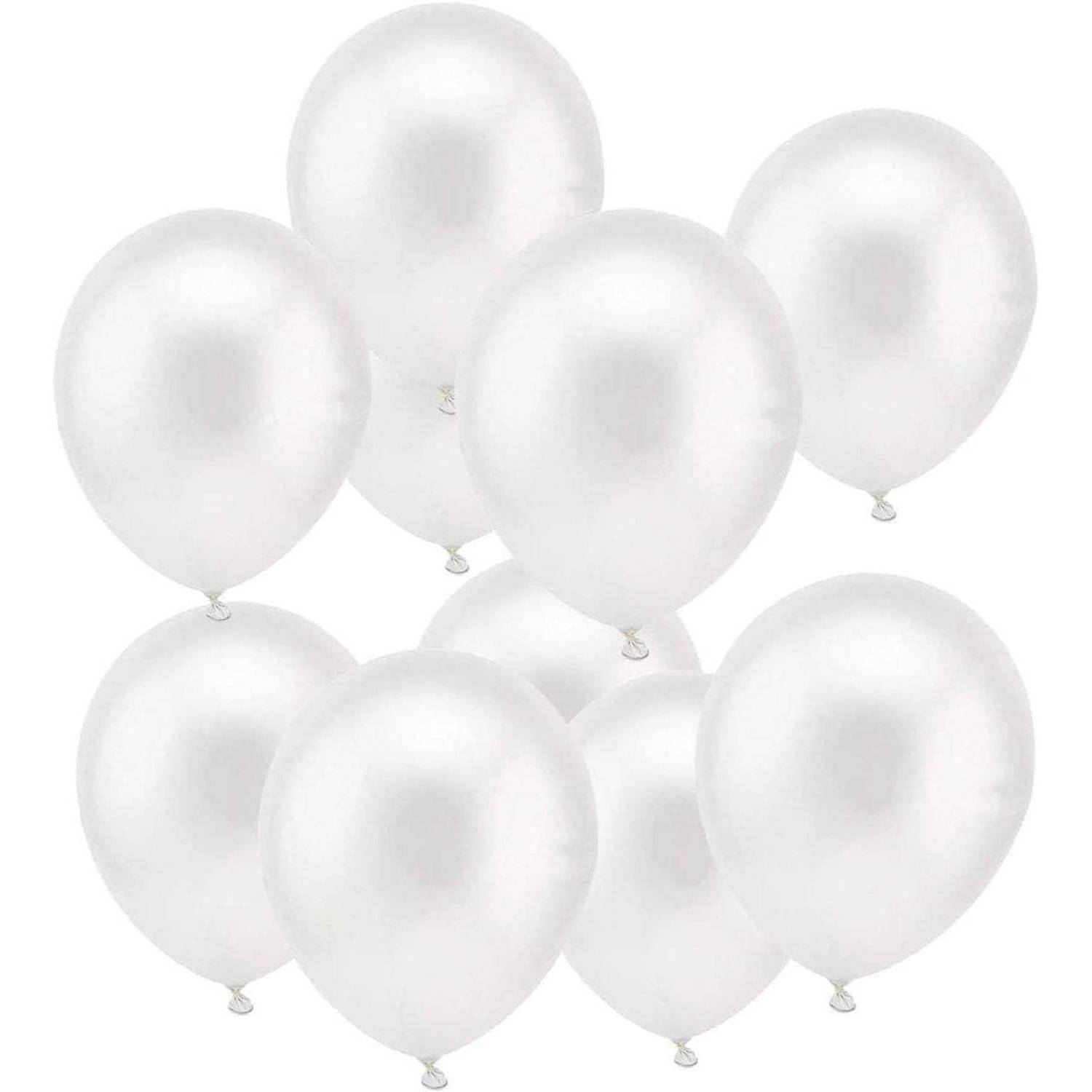 100 Stück Weiße Luftballons 12 Zoll Latex für Party Dekorationen