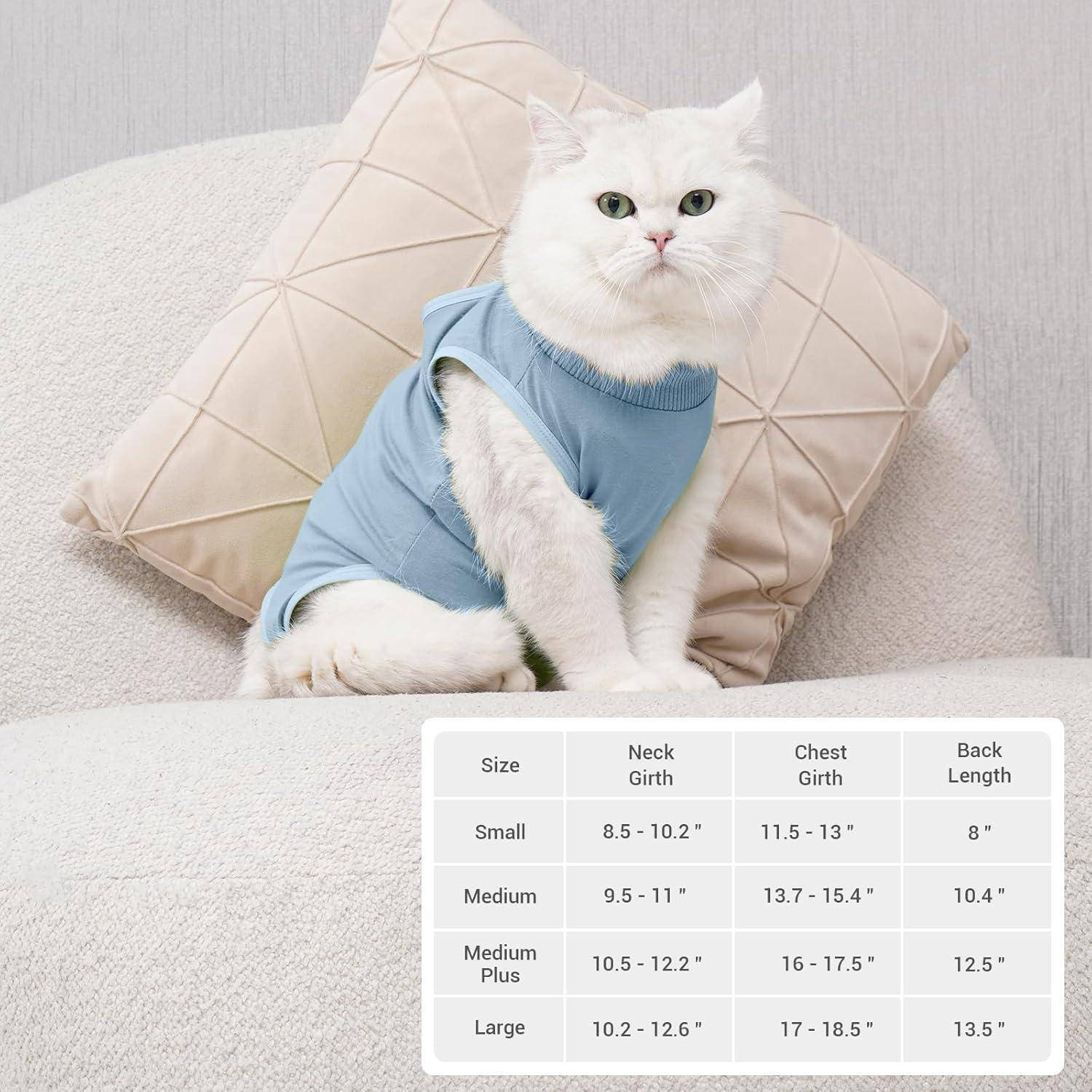 Katzenbody Erholungsanzug Kastration Spay Entwöhnung Suit für