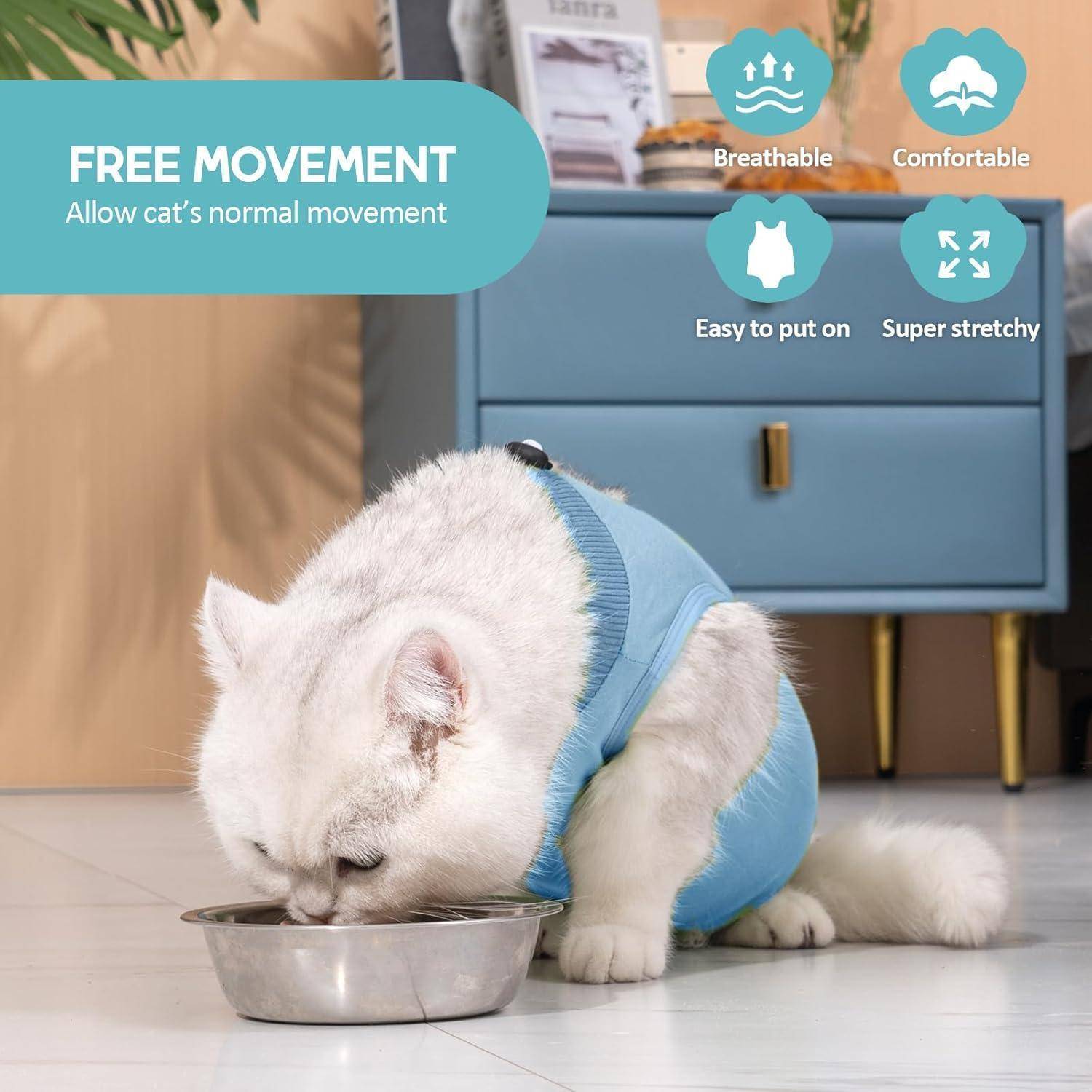Katzenbody Erholungsanzug Kastration Spay Entwöhnung Suit für