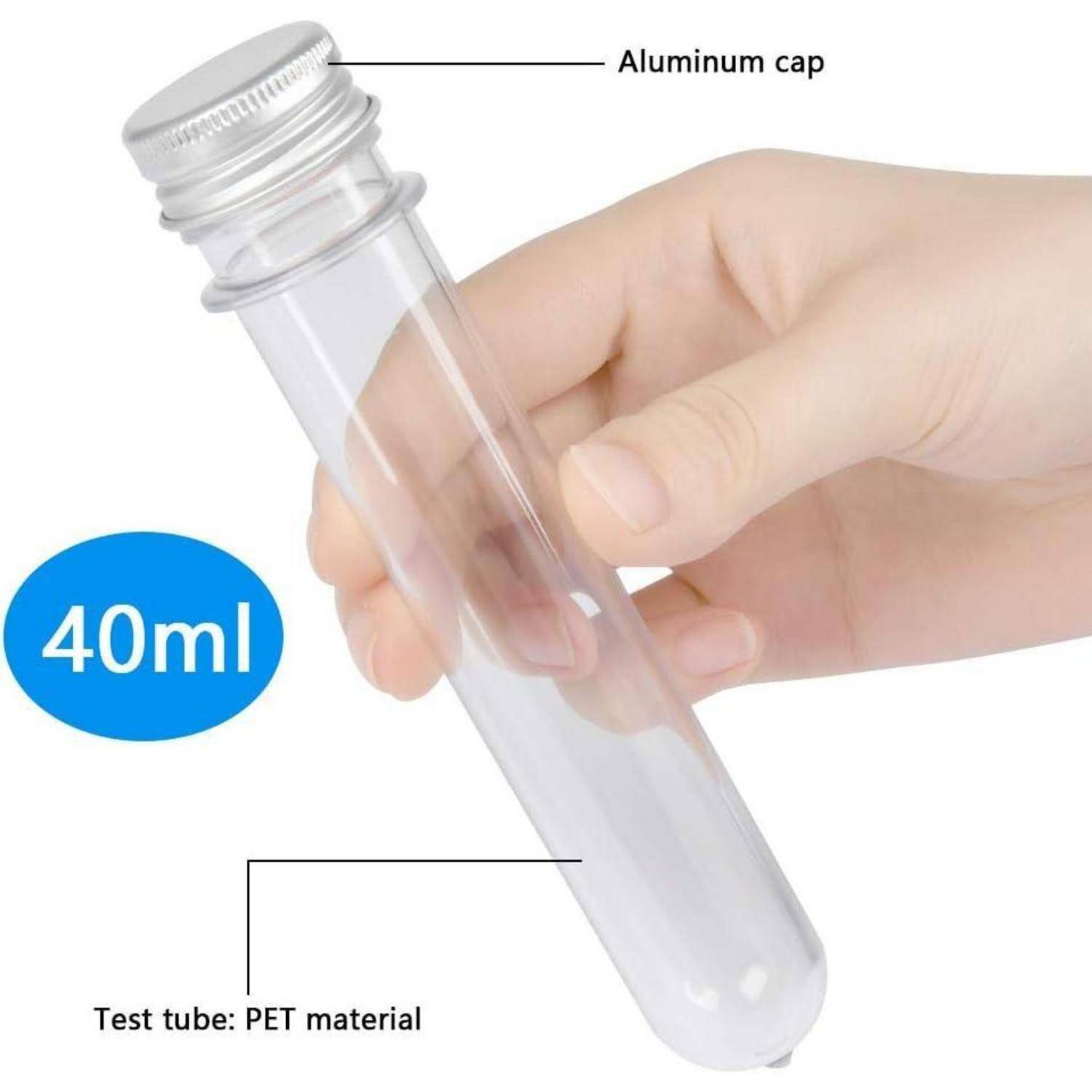 Reagenzgläser Kunststoff mit Schraubverschluss 15 Stk. 40ml