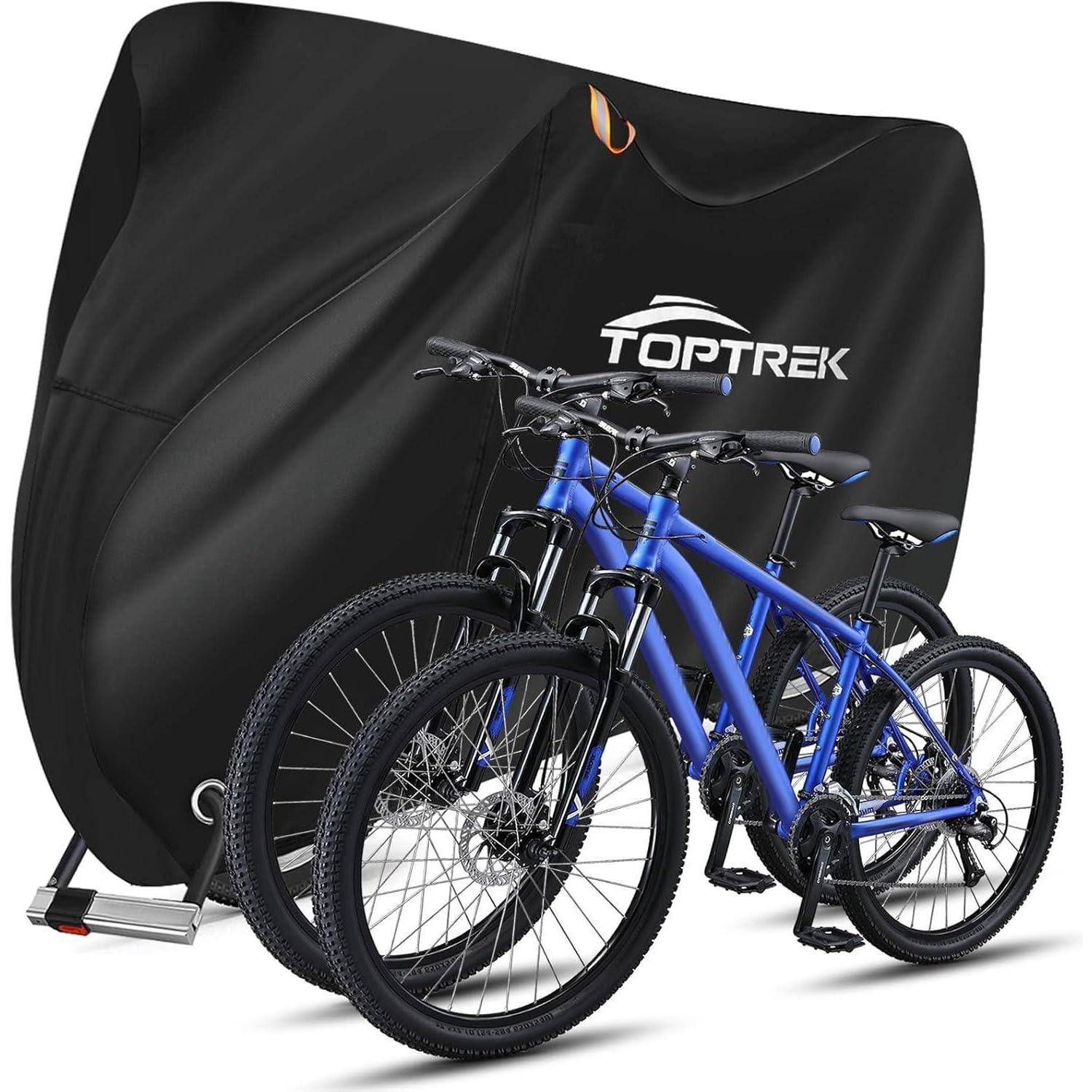 Fahrradabdeckung 2 Fahrräder 210D Oxford Wasserdicht 210x110x95 cm