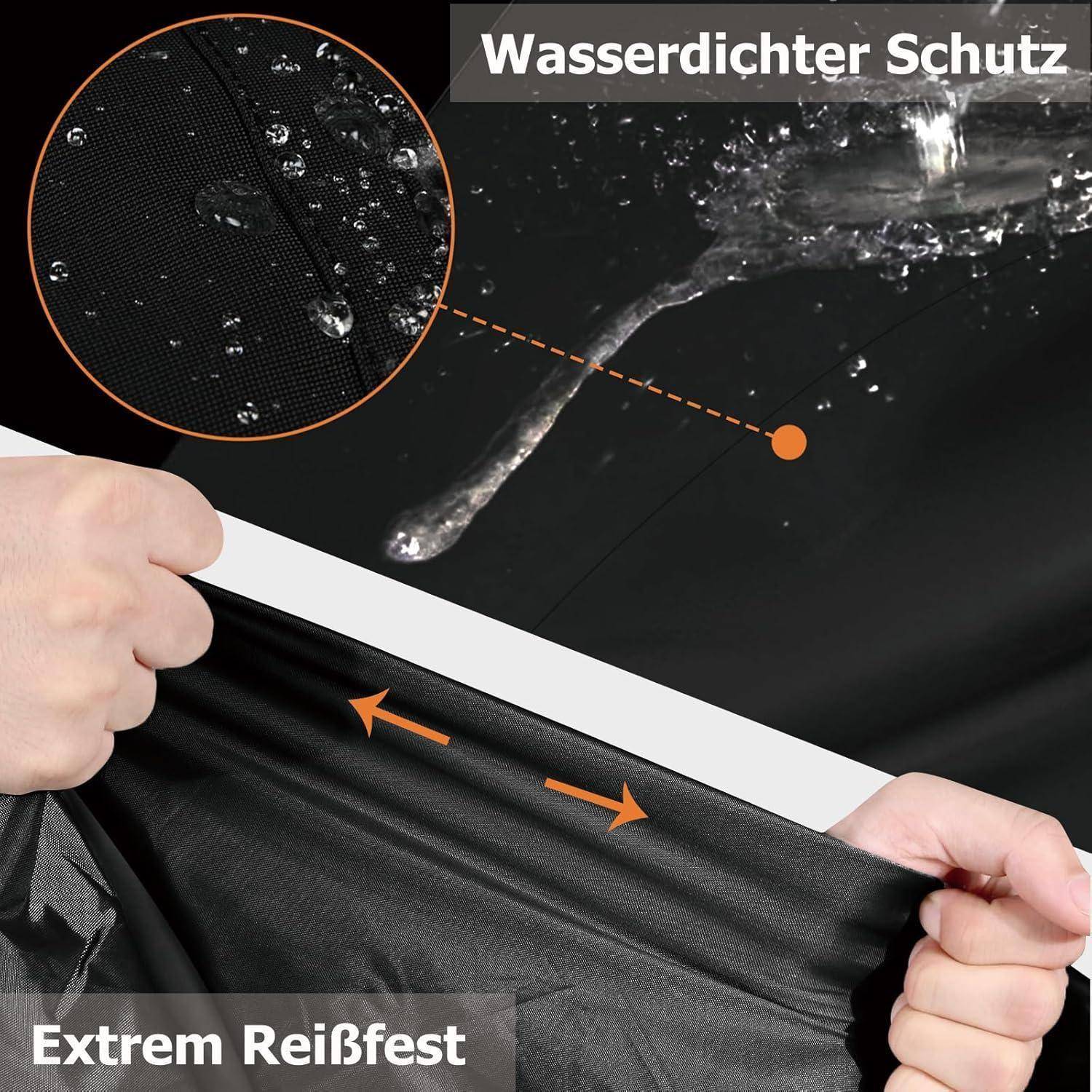 Fahrradabdeckung wasserdicht 210T Nylon Dünn 210T (200 x 80 x 110 cm)