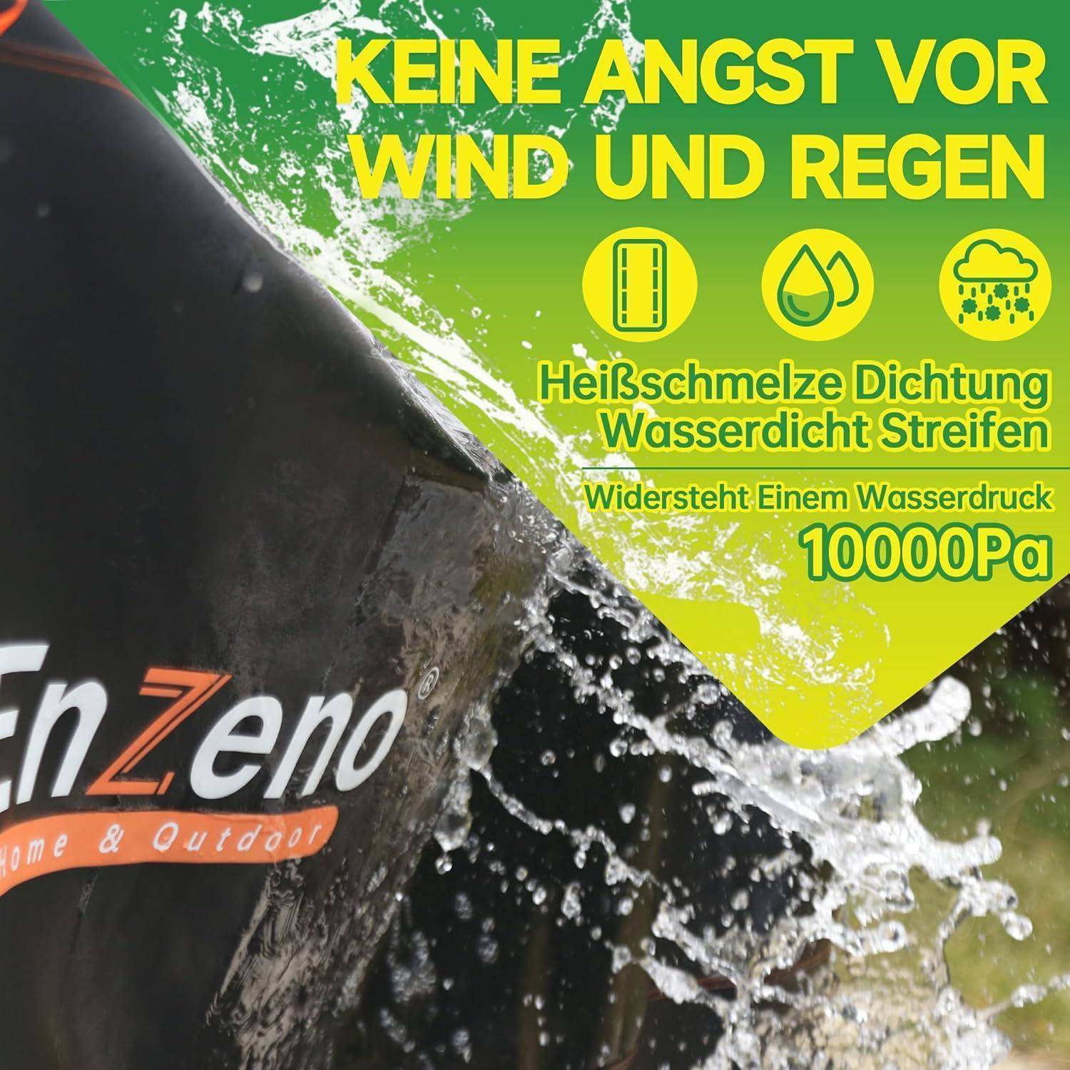 Keine Angst vor Wind und Regen. Heißschmelze Dichtung Wasserdicht Streifen. Widersteht Einem Wasserdruck 10000 Pa.