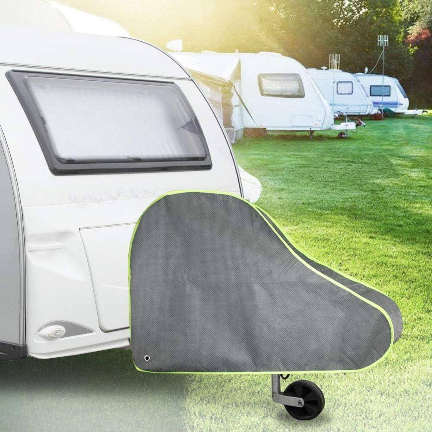Deichselabdeckung Wohnwagen Universal Anhängerkupplung Grau OTTO