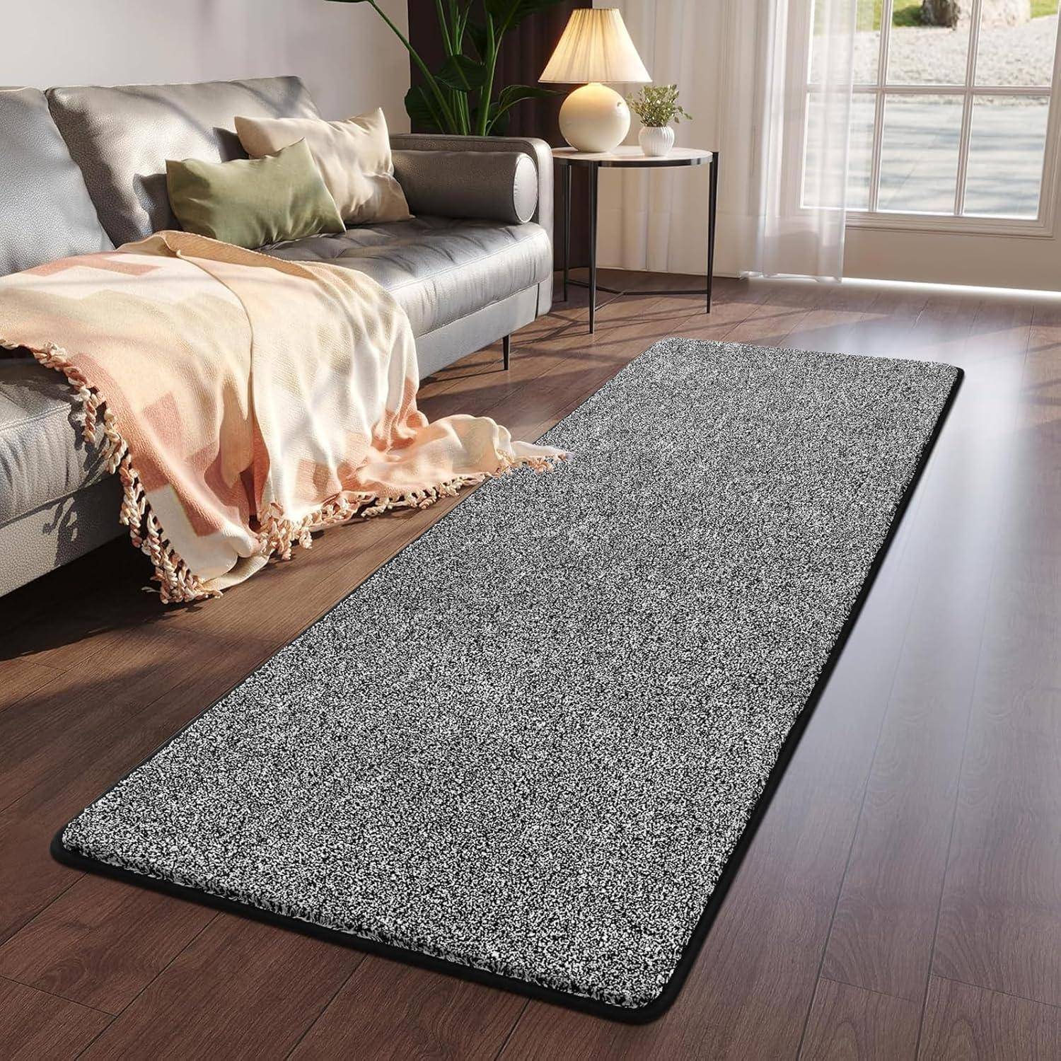 Lang Teppichläufer 60 x 180 cm rutschfest weich Schmutzfangmatte